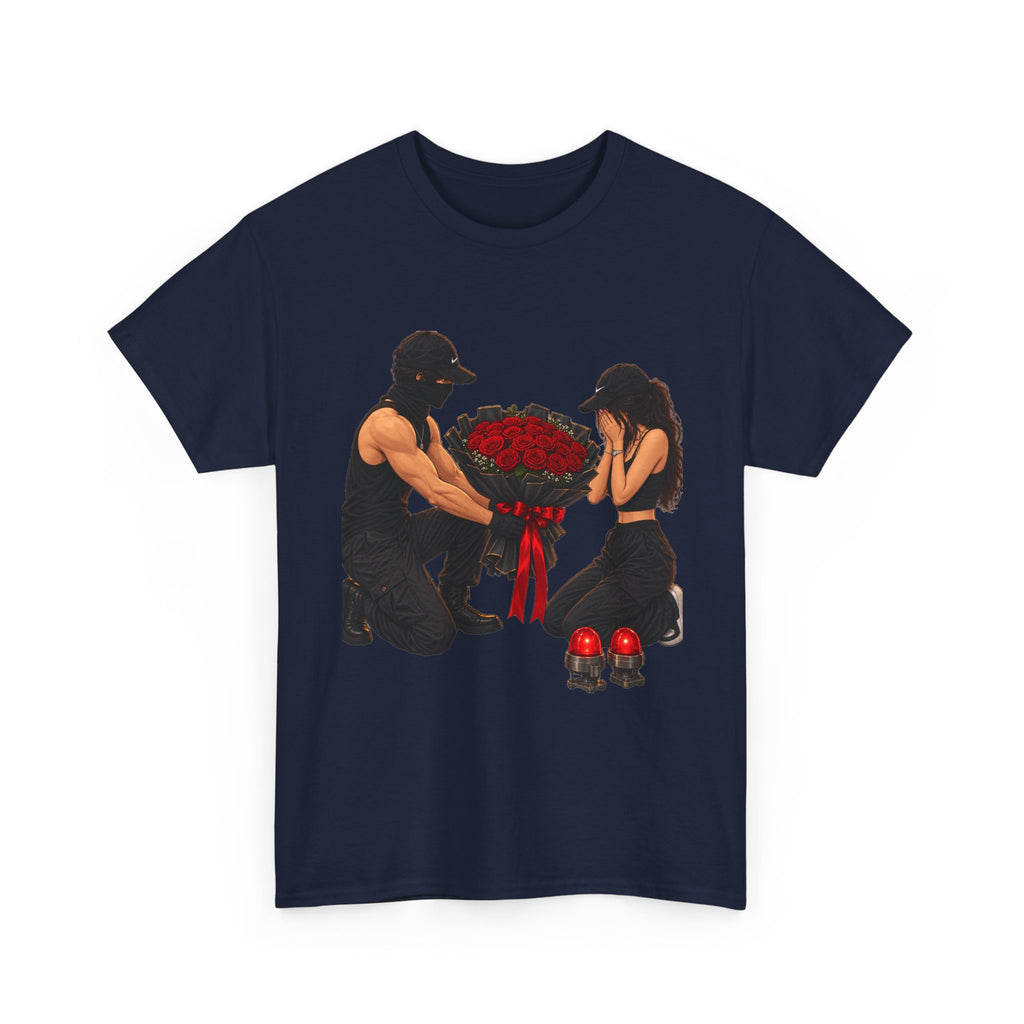 Romantic Rose Proposal T-Shirt