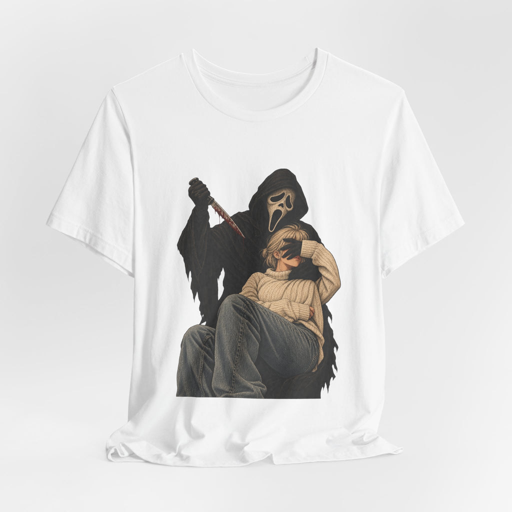 Grim Reaper Comfort Tee — 'Don't Wake Me' Halloween Graphic T-Shirt