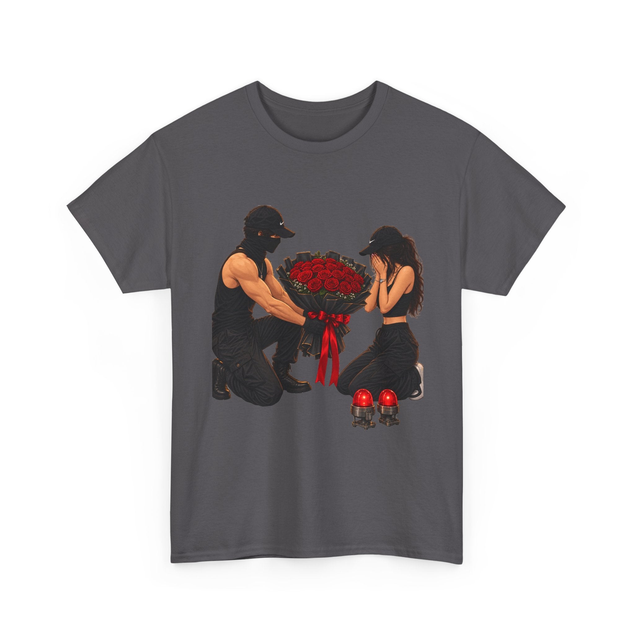 Romantic Rose Proposal T-Shirt