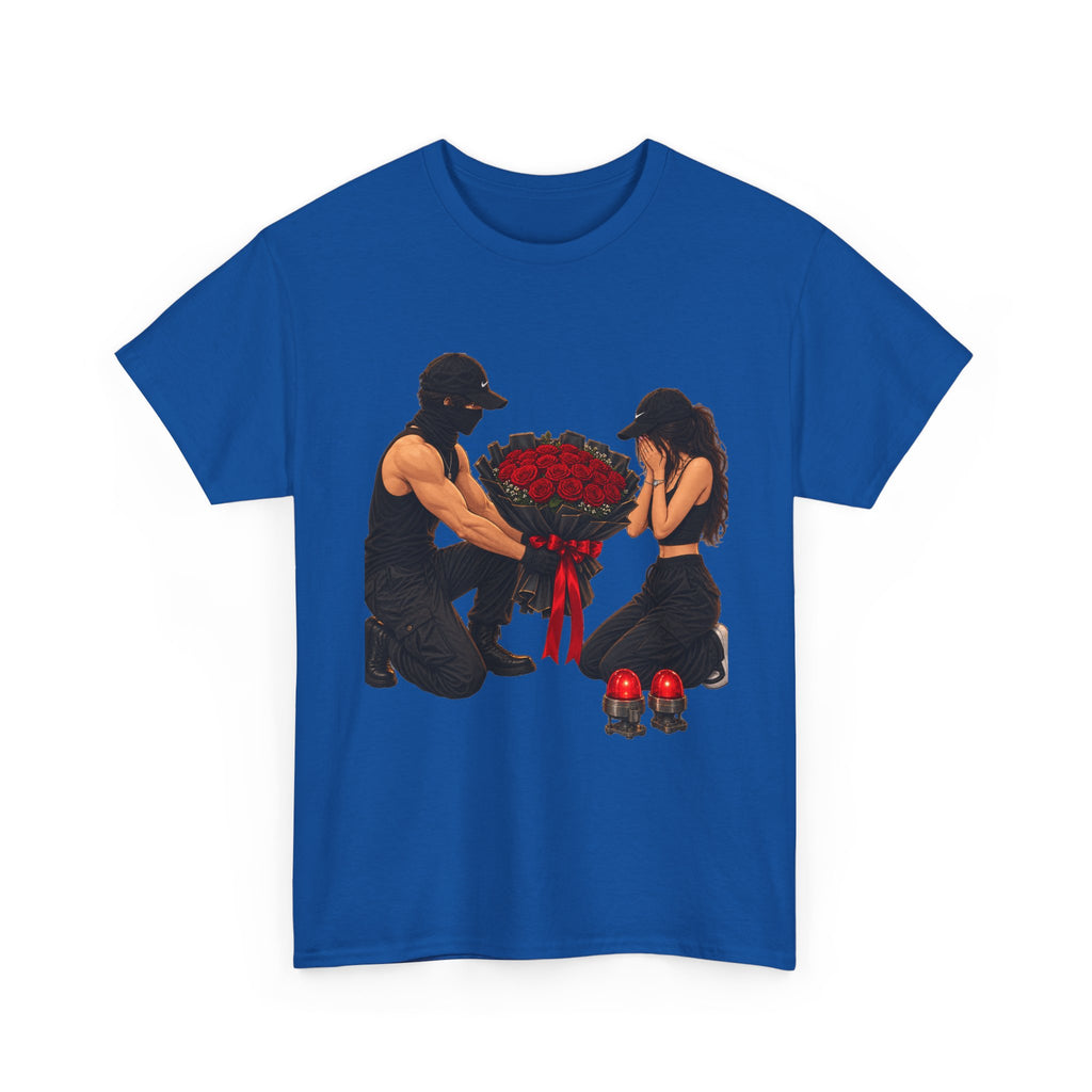 Romantic Rose Proposal T-Shirt