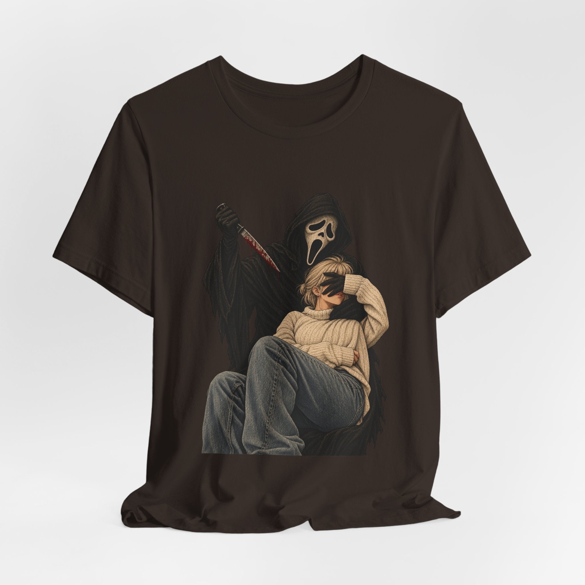 Grim Reaper Comfort Tee — 'Don't Wake Me' Halloween Graphic T-Shirt