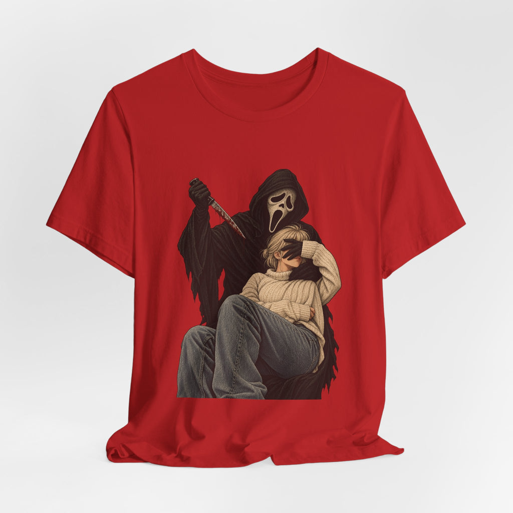 Grim Reaper Comfort Tee — 'Don't Wake Me' Halloween Graphic T-Shirt