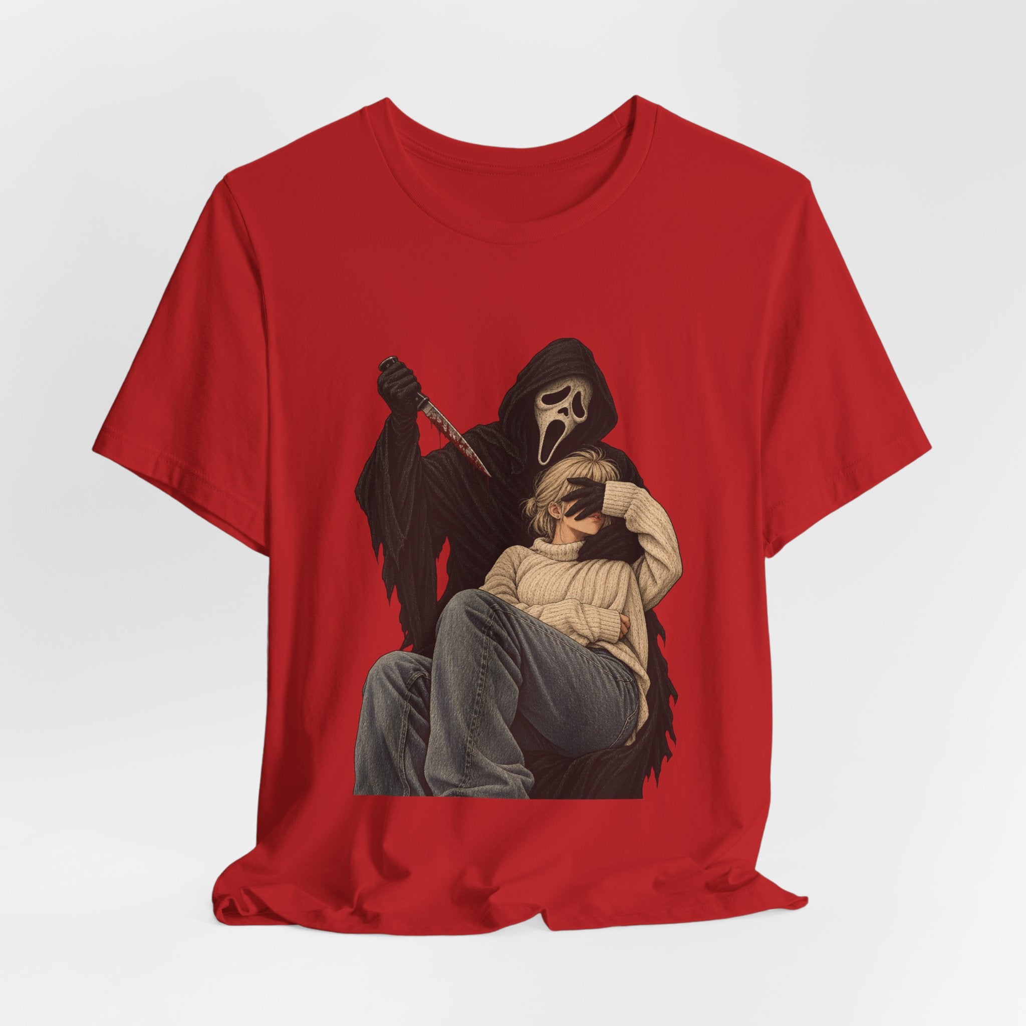 Grim Reaper Comfort Tee — 'Don't Wake Me' Halloween Graphic T-Shirt