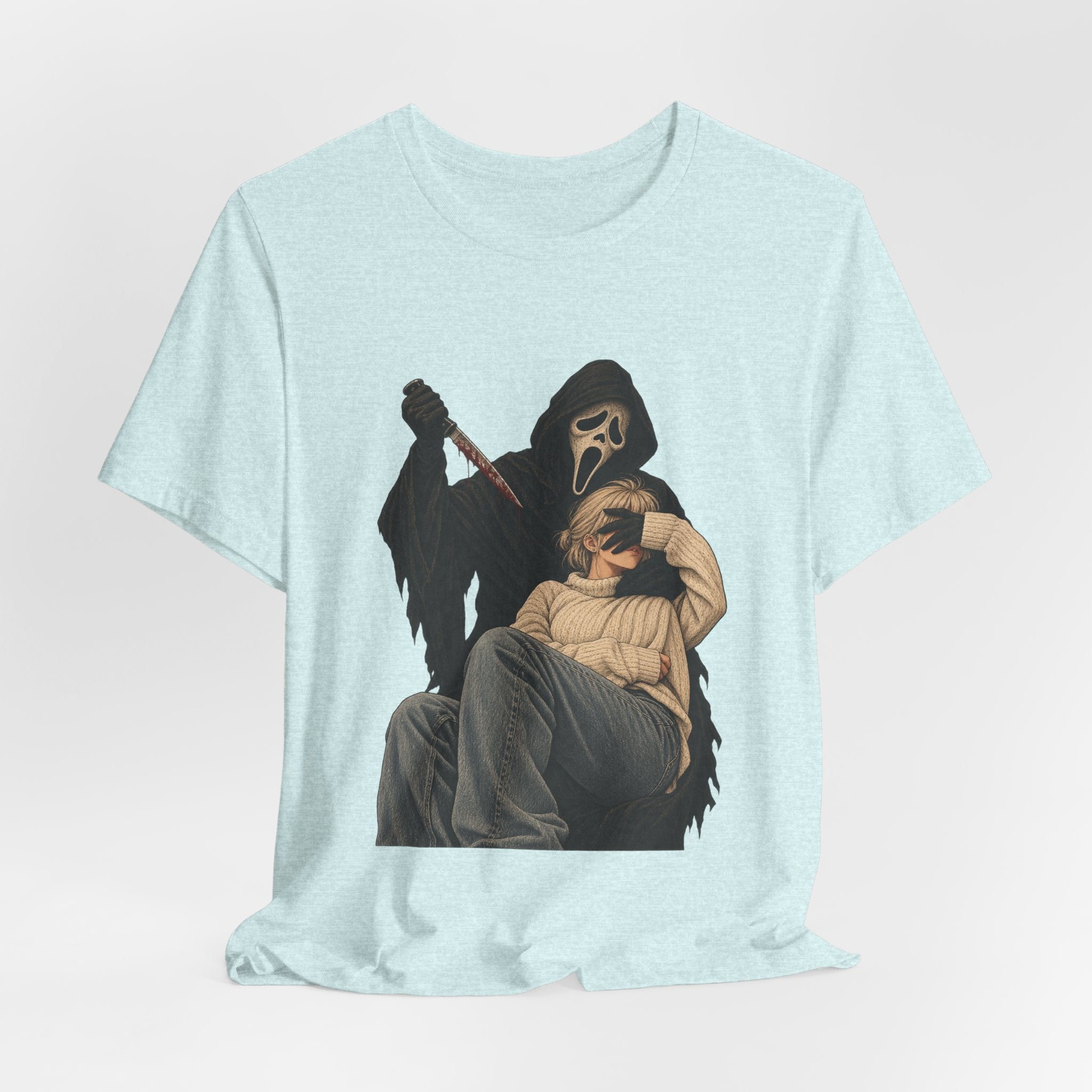 Grim Reaper Comfort Tee — 'Don't Wake Me' Halloween Graphic T-Shirt