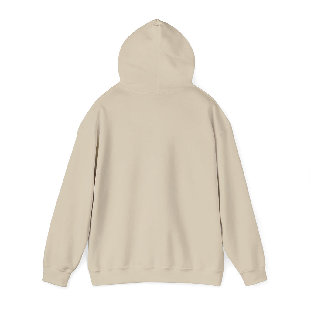Abstract Gold & Black Swirl Hoodie — Modern Art Graphic Hoodie