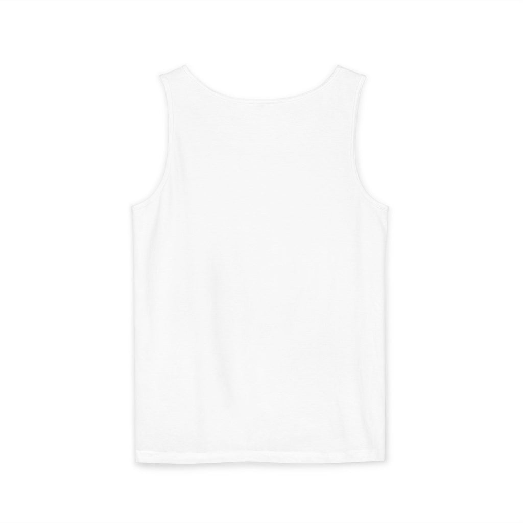 Masked Couple Graphic Tank Top — Edgy Streetwear Summer Tank