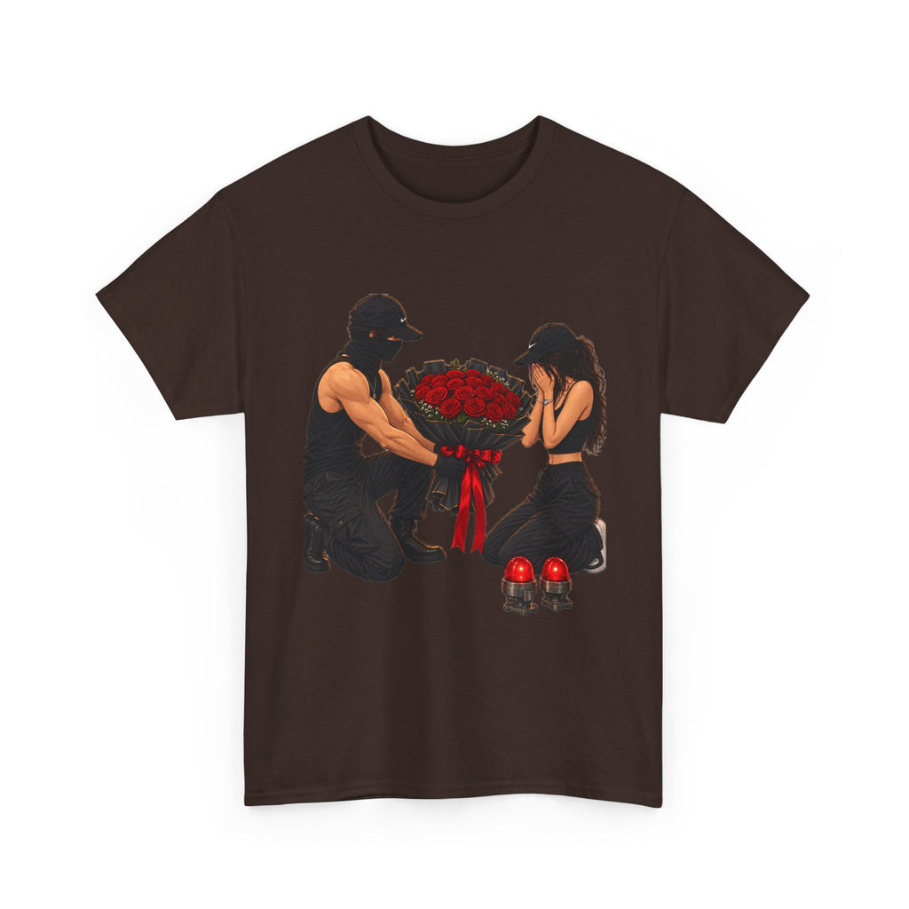 Romantic Rose Proposal T-Shirt