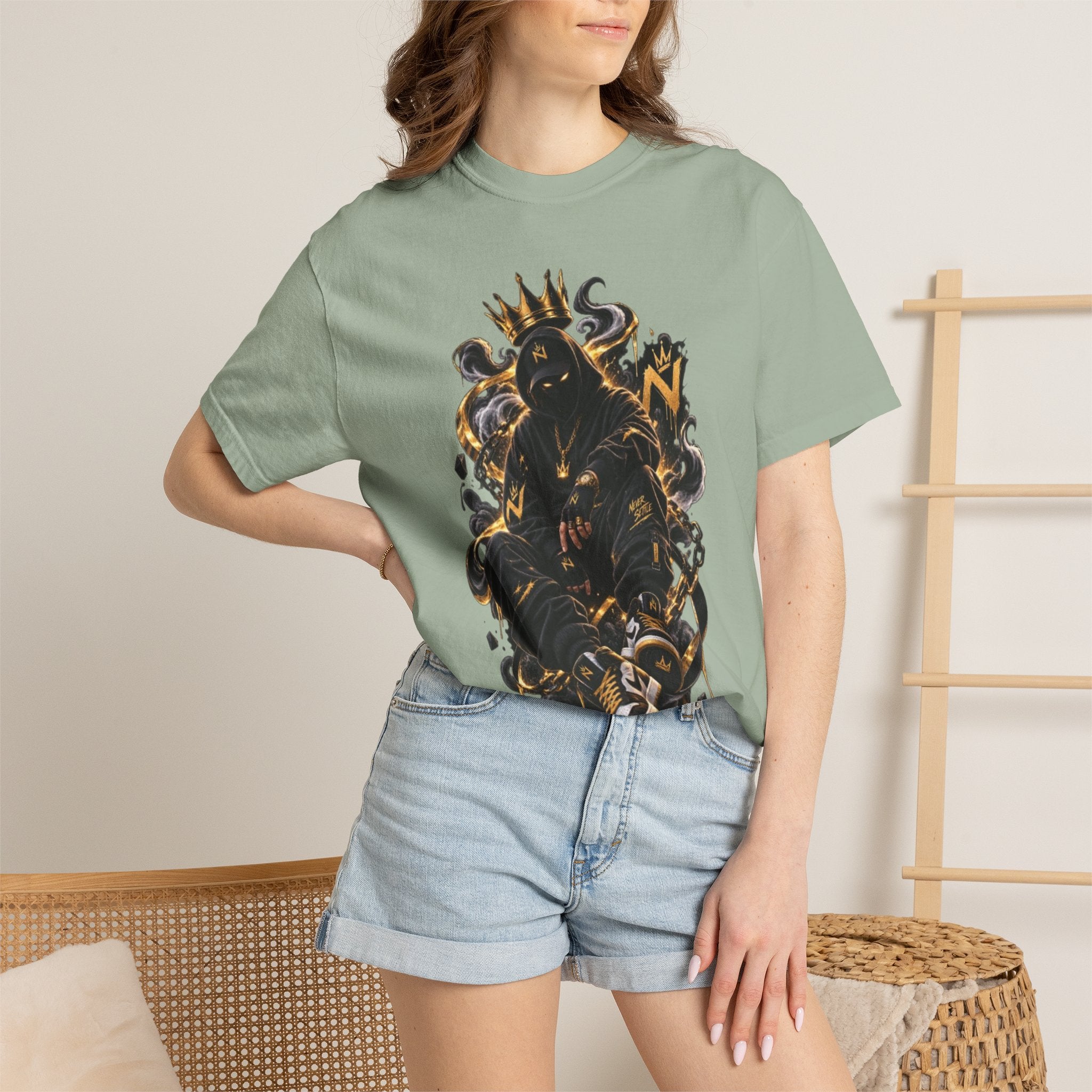 Dark King Illustration T-Shirt