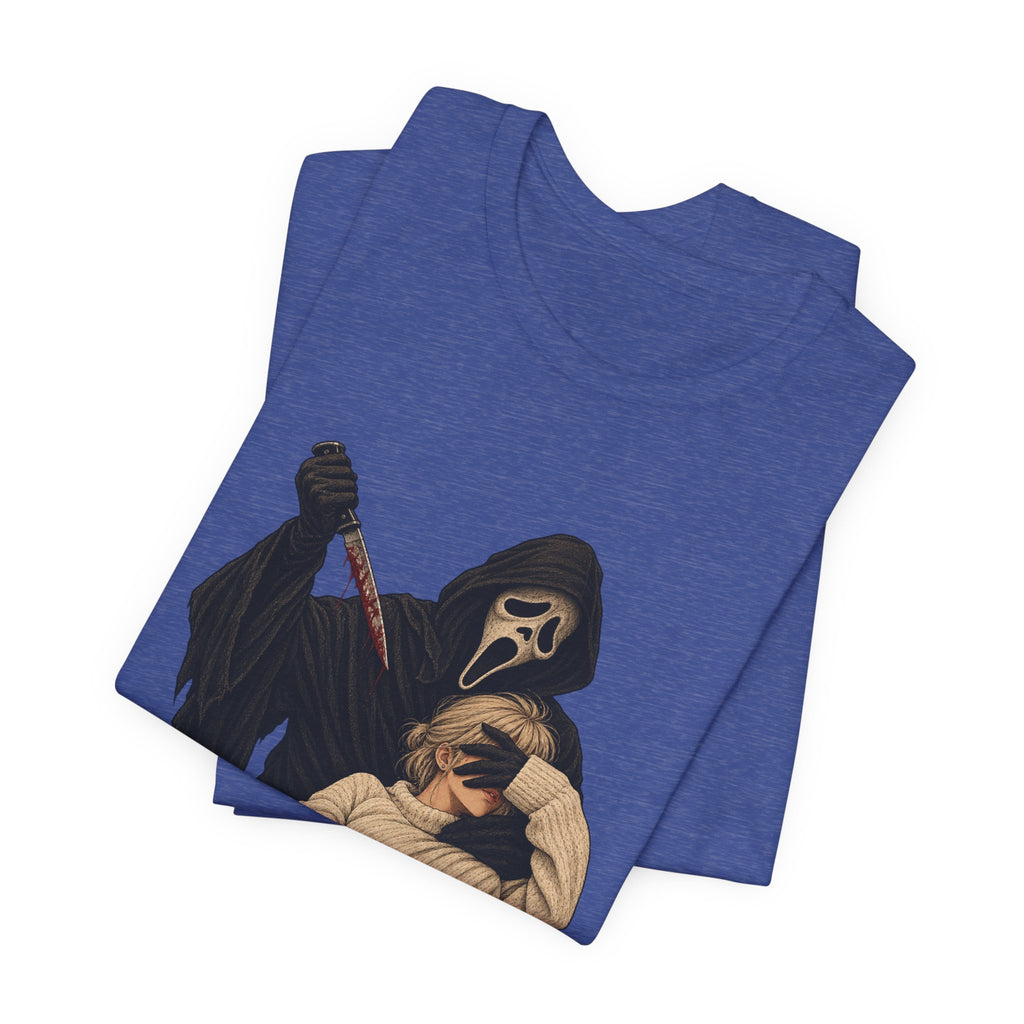 Grim Reaper Comfort Tee — 'Don't Wake Me' Halloween Graphic T-Shirt