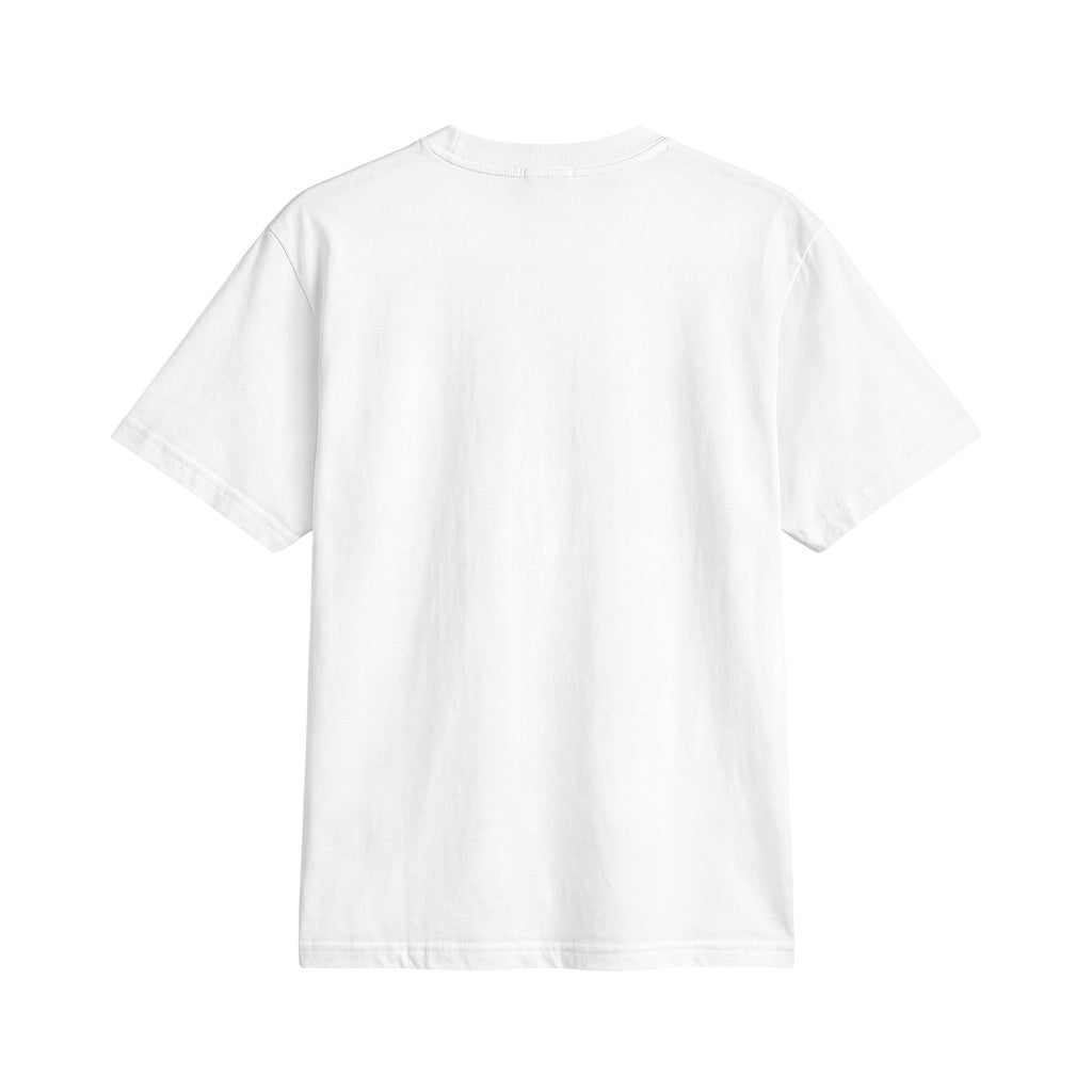Romantic Couple Graphic Tee — Man Giving Bouquet to Woman