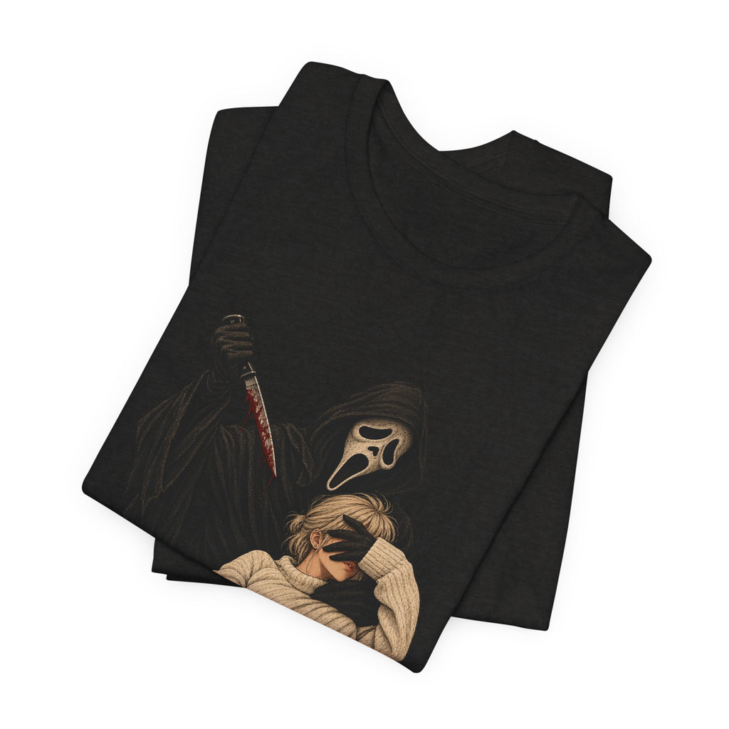 Grim Reaper Comfort Tee — 'Don't Wake Me' Halloween Graphic T-Shirt