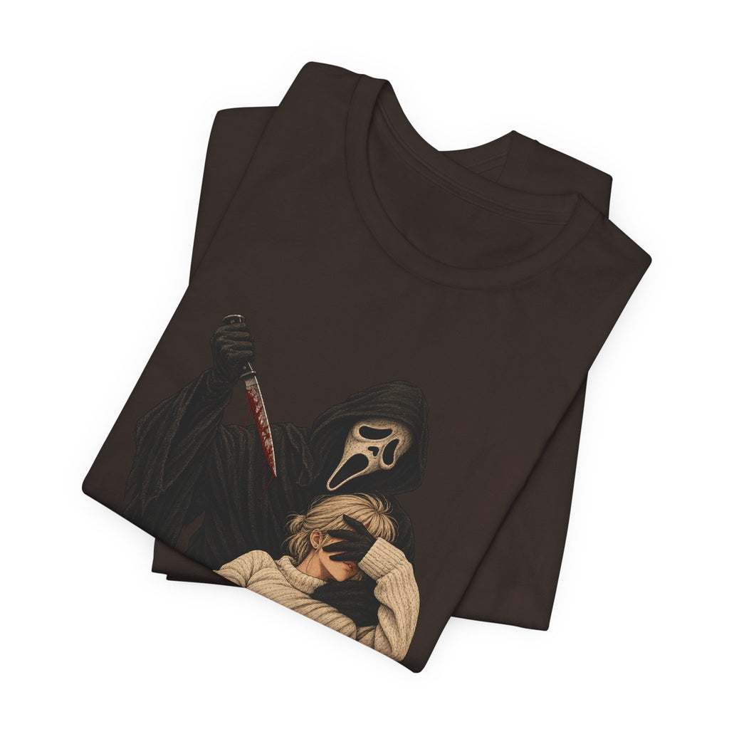 Grim Reaper Comfort Tee — 'Don't Wake Me' Halloween Graphic T-Shirt