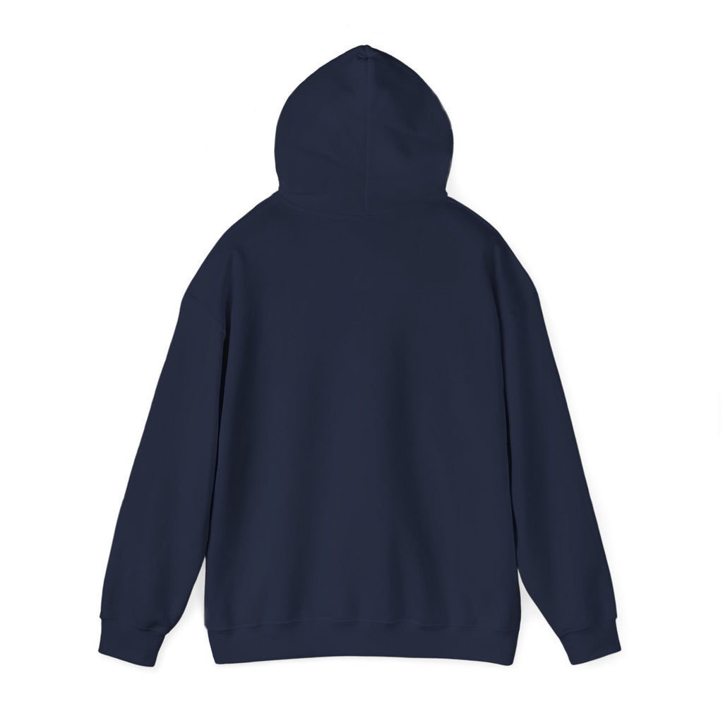 Abstract Gold & Black Swirl Hoodie — Modern Art Graphic Hoodie