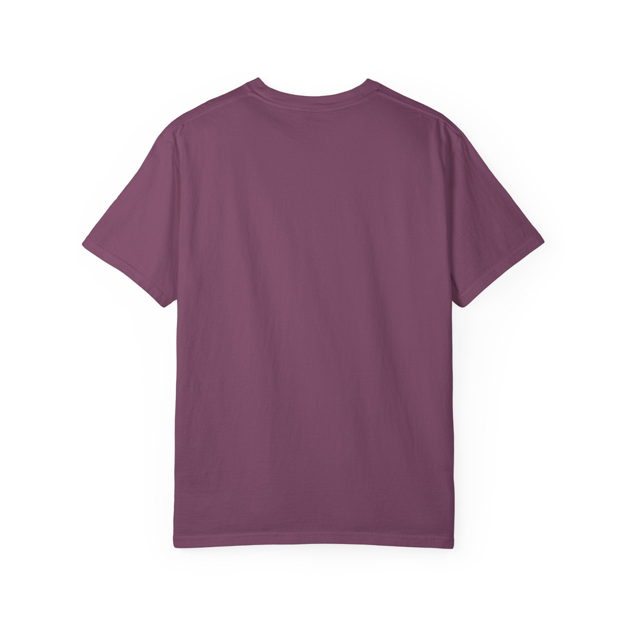Masked Couple Graphic T-Shirt — Urban Streetwear Tee with Crown & Hearts Design