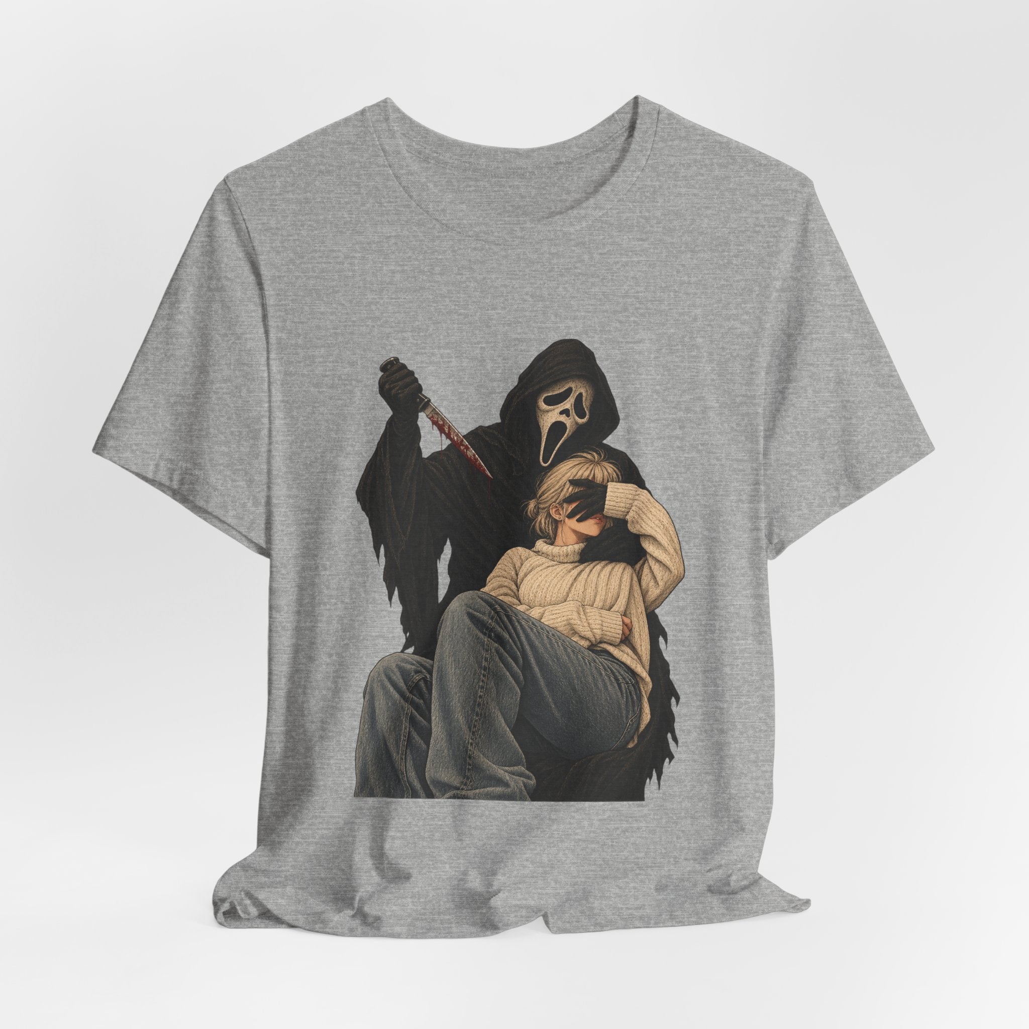 Grim Reaper Comfort Tee — 'Don't Wake Me' Halloween Graphic T-Shirt