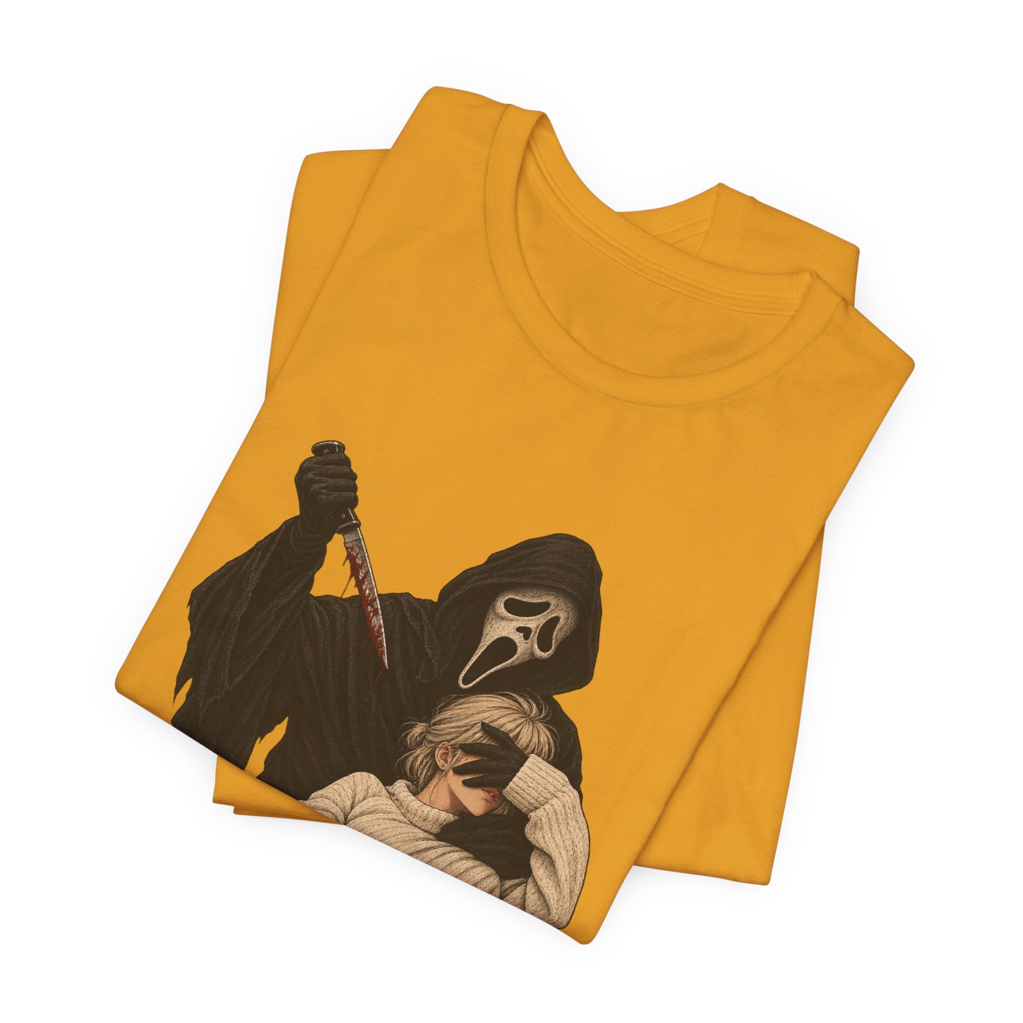 Grim Reaper Comfort Tee — 'Don't Wake Me' Halloween Graphic T-Shirt