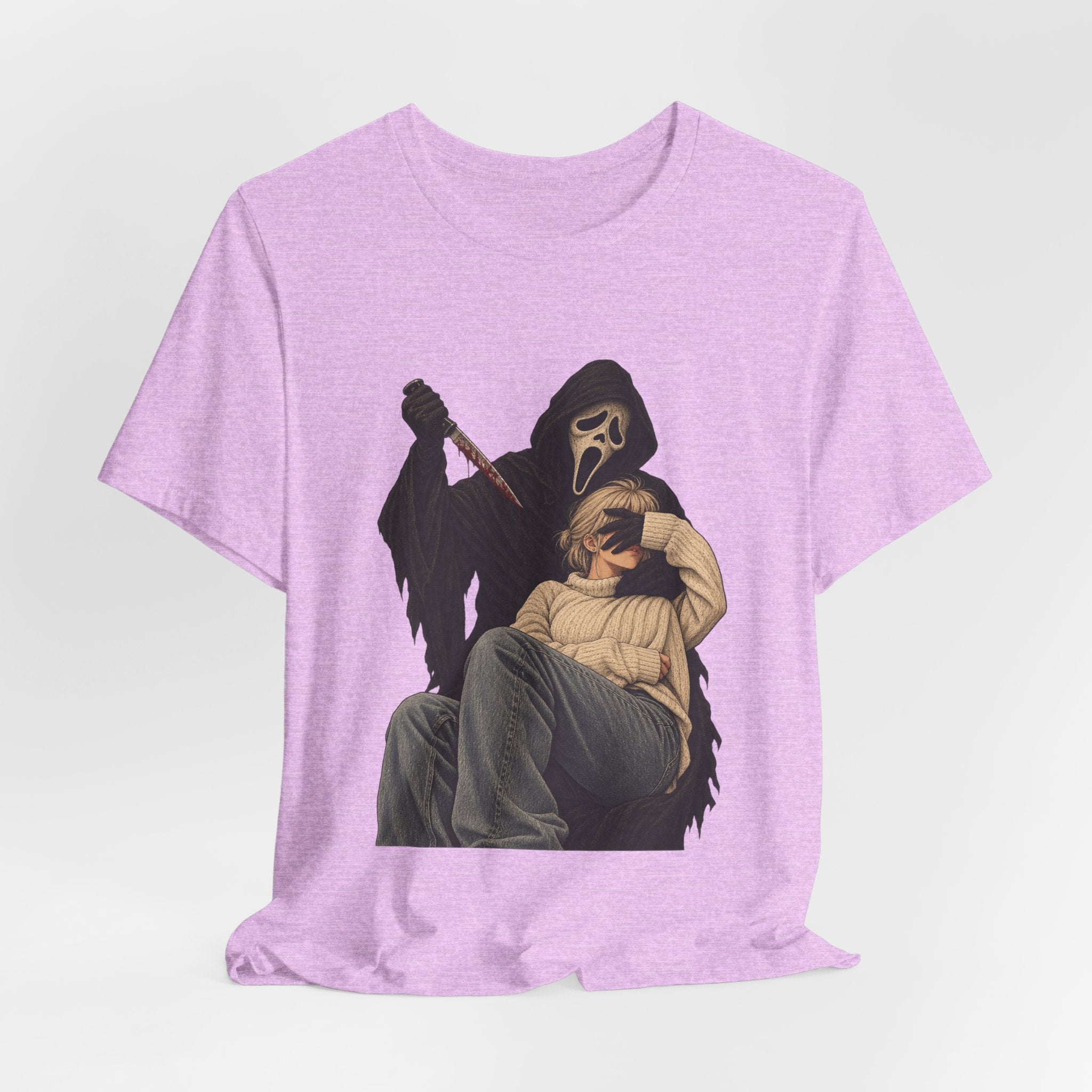 Grim Reaper Comfort Tee — 'Don't Wake Me' Halloween Graphic T-Shirt