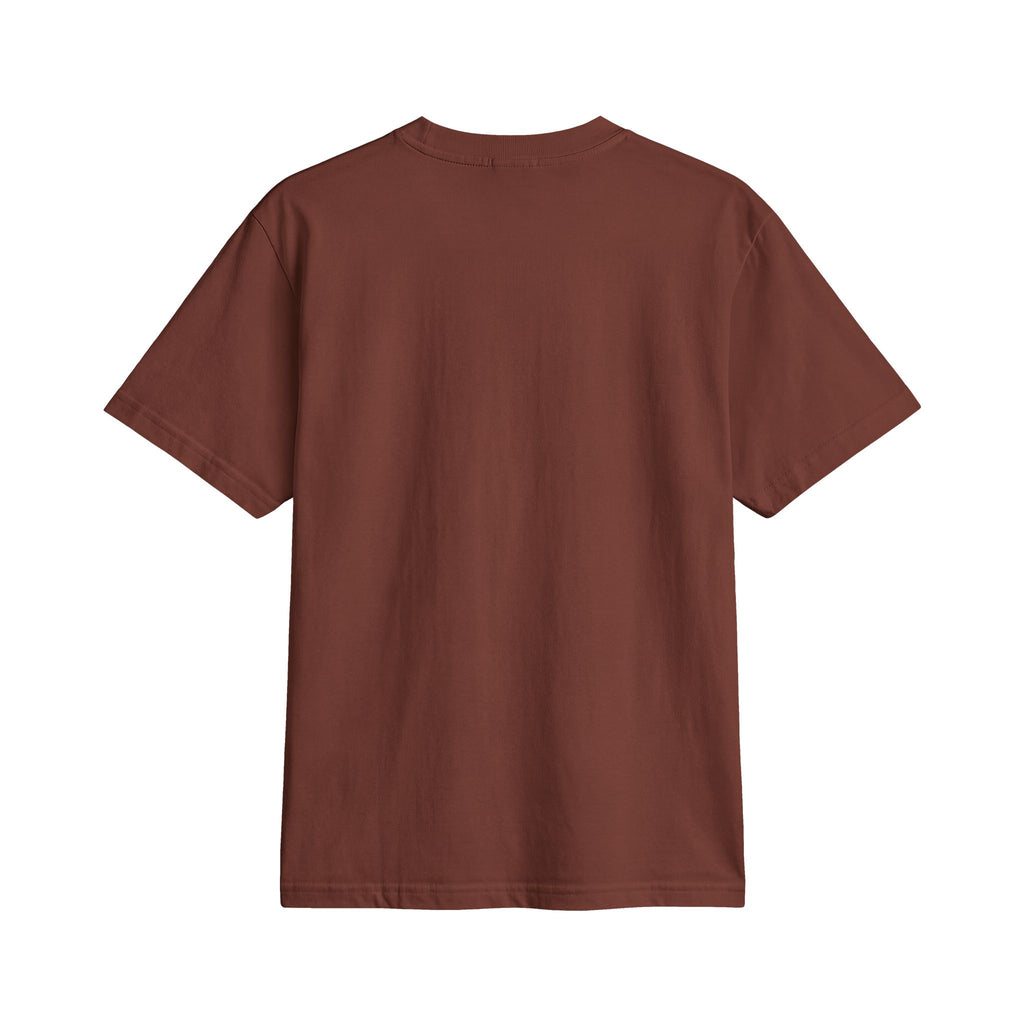 Romantic Couple Graphic Tee — Man Giving Bouquet to Woman