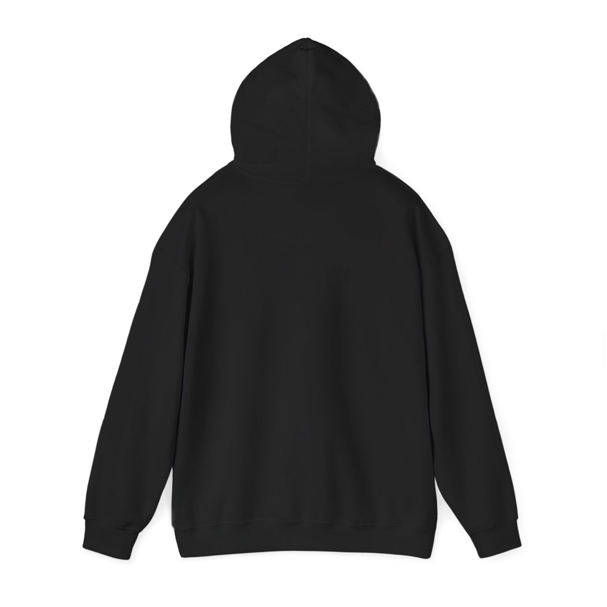 Abstract Gold & Black Swirl Hoodie — Modern Art Graphic Hoodie