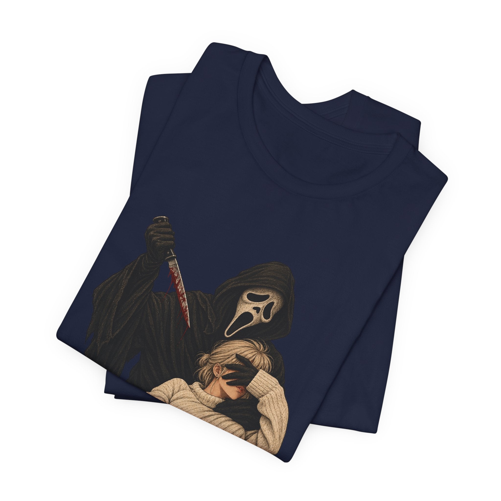Grim Reaper Comfort Tee — 'Don't Wake Me' Halloween Graphic T-Shirt