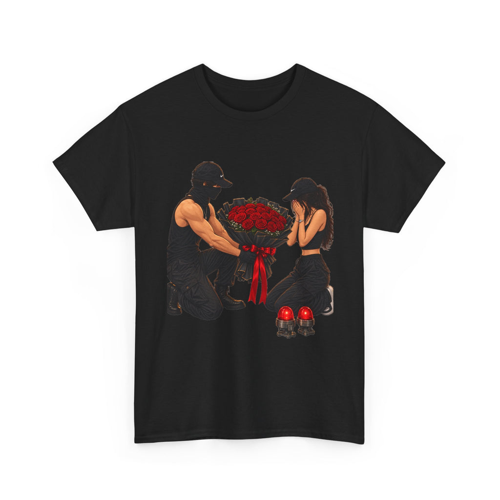 Romantic Rose Proposal T-Shirt