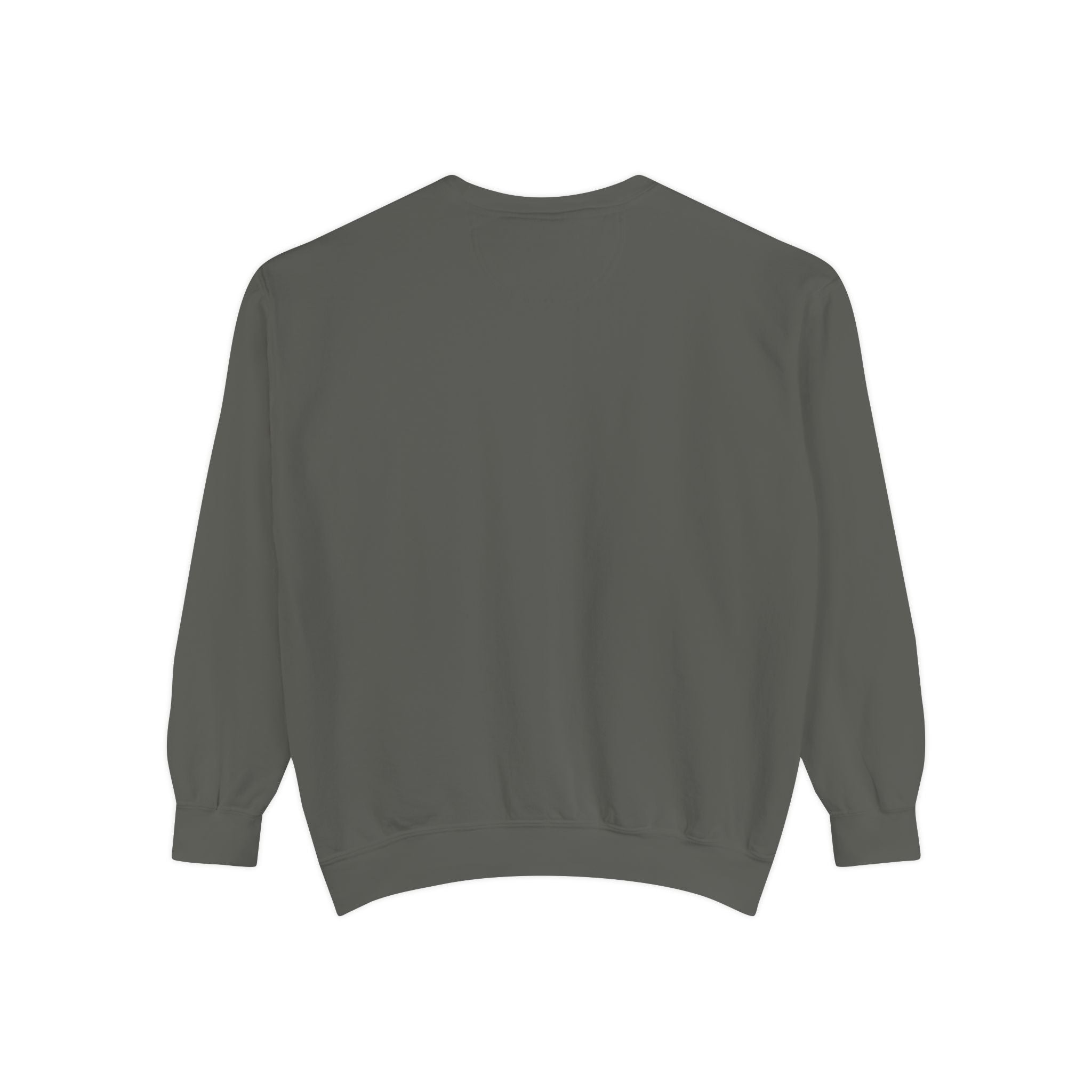 Cat Gangster Sweatshirt — Retro Cool Cat Sitting, Smoky Streetwear Crewneck