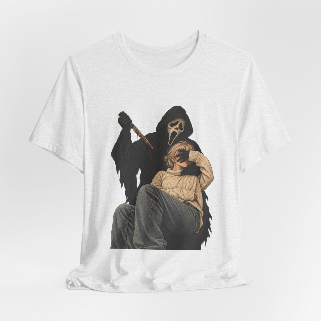 Grim Reaper Comfort Tee — 'Don't Wake Me' Halloween Graphic T-Shirt