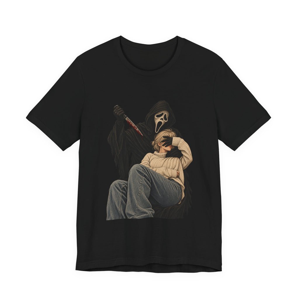Grim Reaper Comfort Tee — 'Don't Wake Me' Halloween Graphic T-Shirt