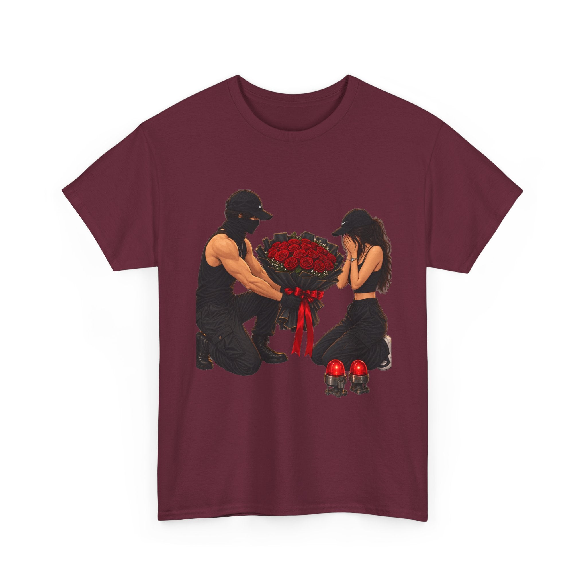 Romantic Rose Proposal T-Shirt