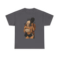 Graphic Couple Tee — 'Queen & King' Illustration