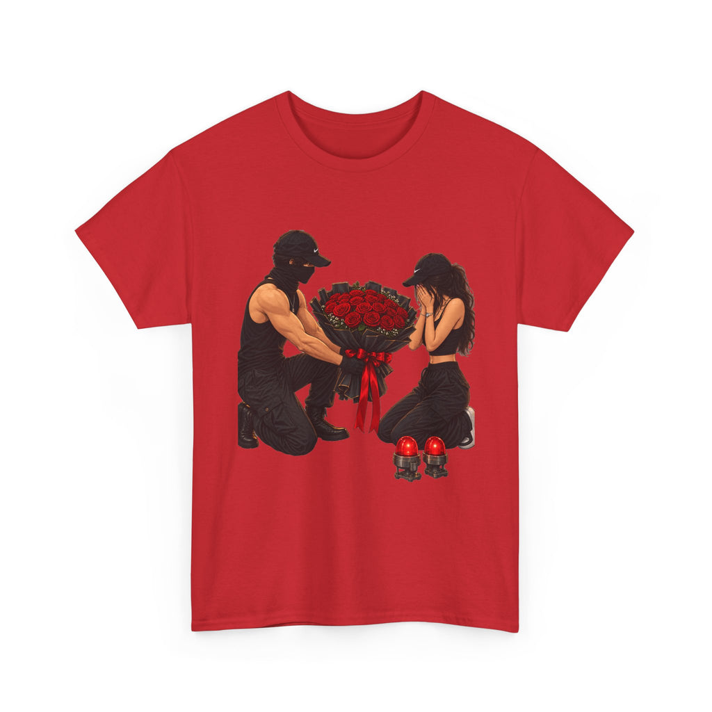 Romantic Rose Proposal T-Shirt