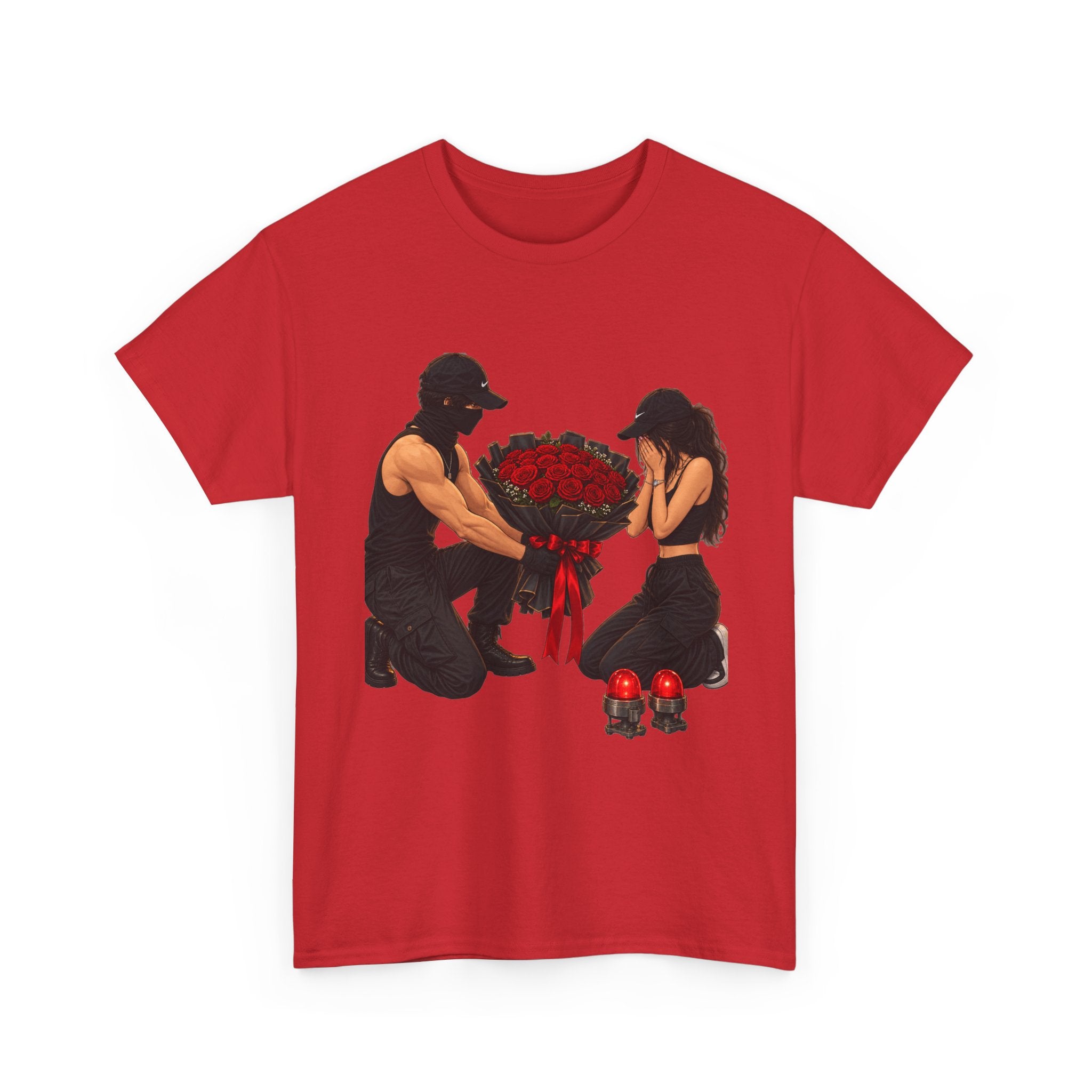 Romantic Rose Proposal T-Shirt