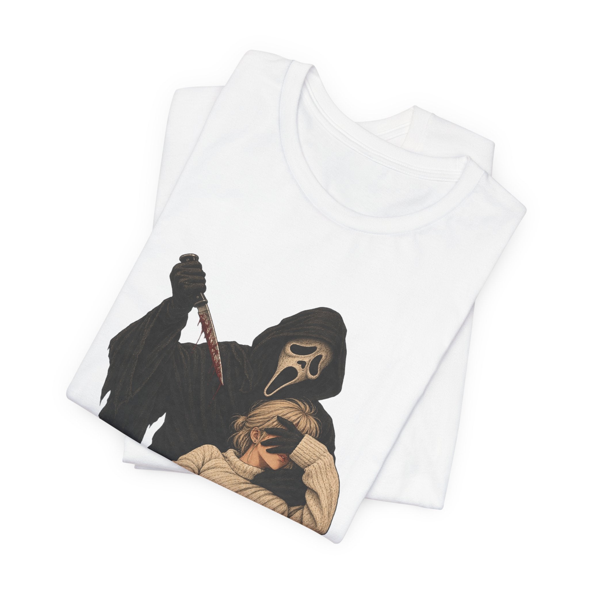 Grim Reaper Comfort Tee — 'Don't Wake Me' Halloween Graphic T-Shirt
