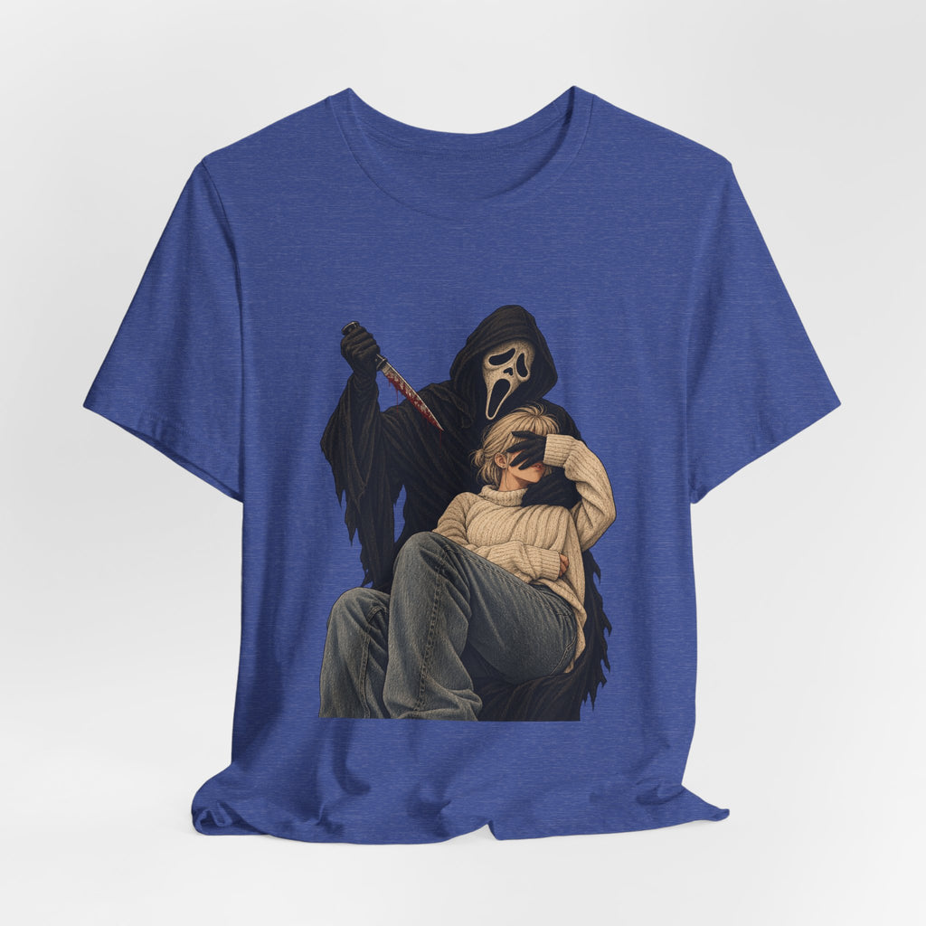 Grim Reaper Comfort Tee — 'Don't Wake Me' Halloween Graphic T-Shirt