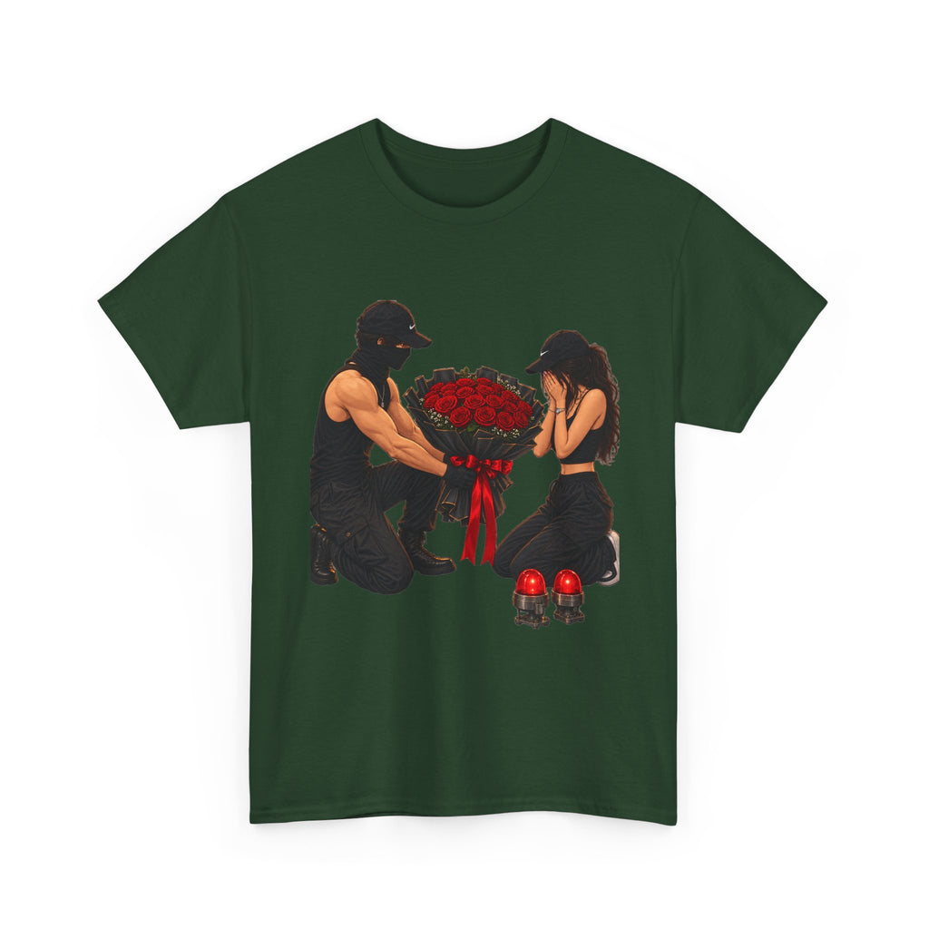 Romantic Rose Proposal T-Shirt