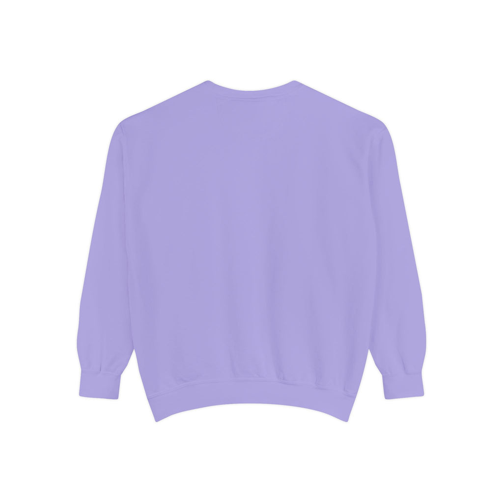 Cat Gangster Sweatshirt — Retro Cool Cat Sitting, Smoky Streetwear Crewneck