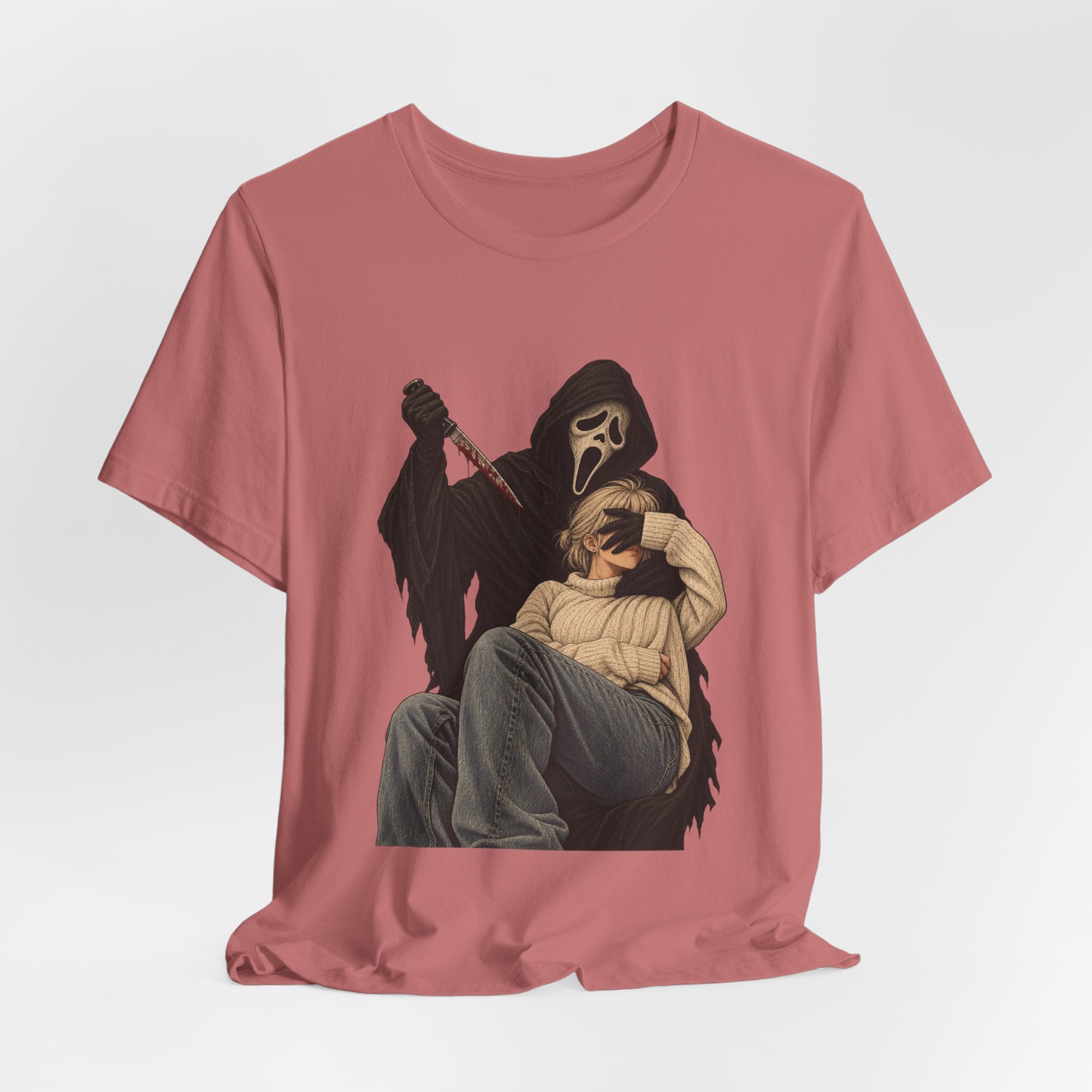 Grim Reaper Comfort Tee — 'Don't Wake Me' Halloween Graphic T-Shirt