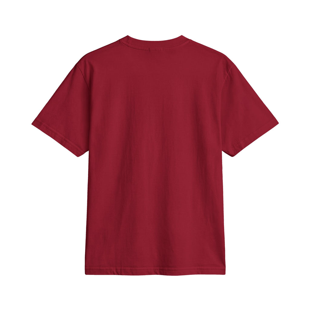 Romantic Couple Graphic Tee — Man Giving Bouquet to Woman