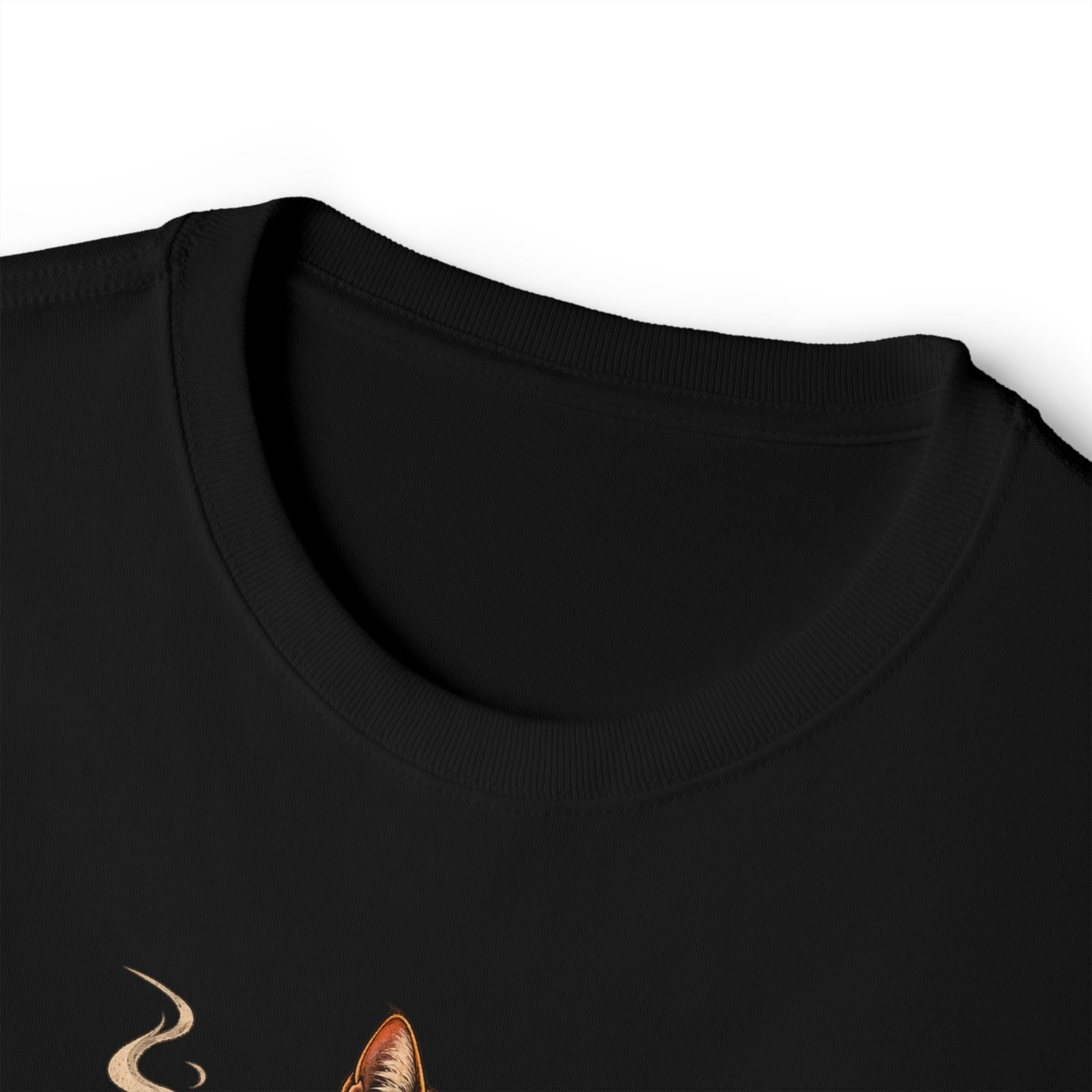 Cat Gangster Tee — Cool Cat Streetwear Oversized Boxy T‑Shirt