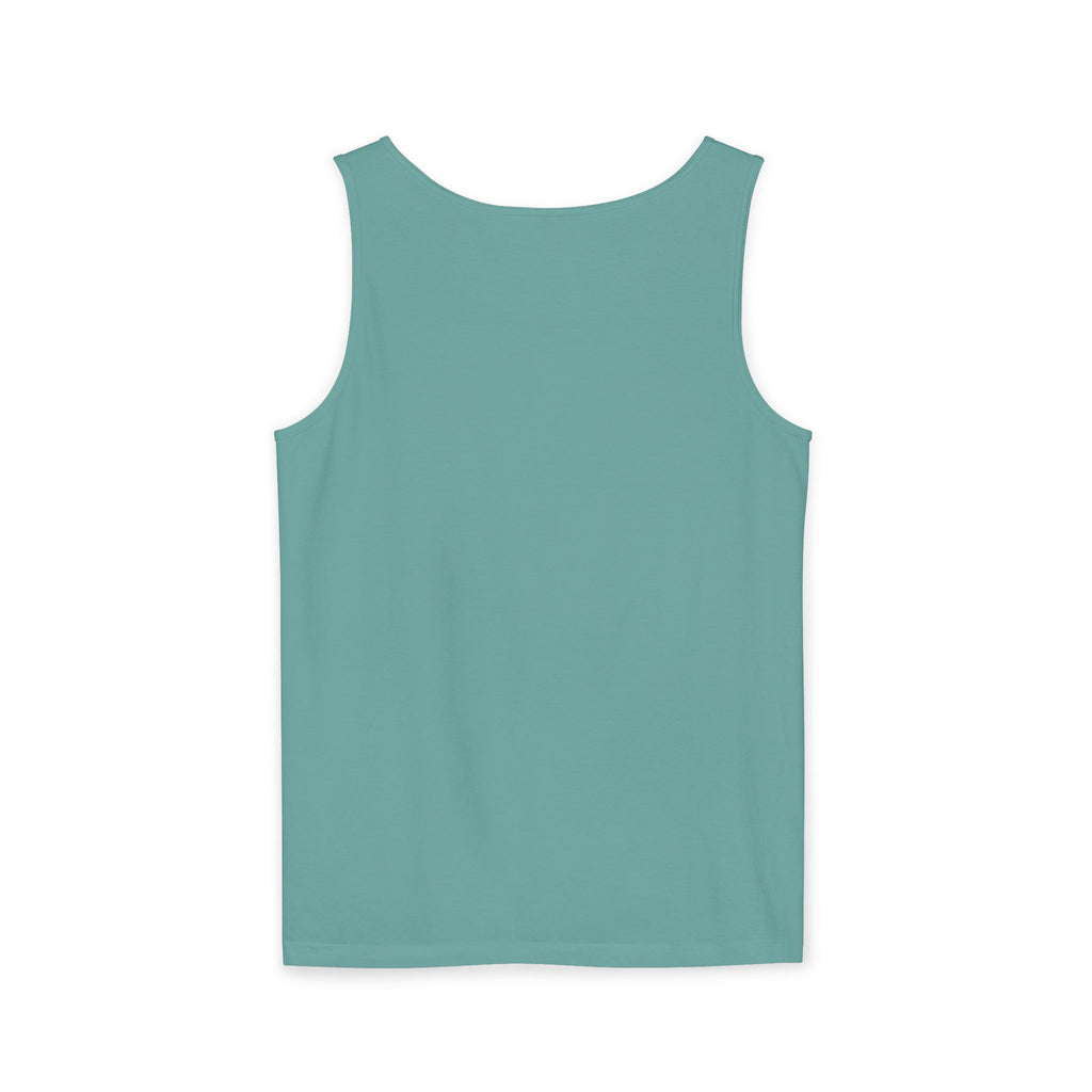 Street Style Tank Top — Graphic Masked Duo Illustration