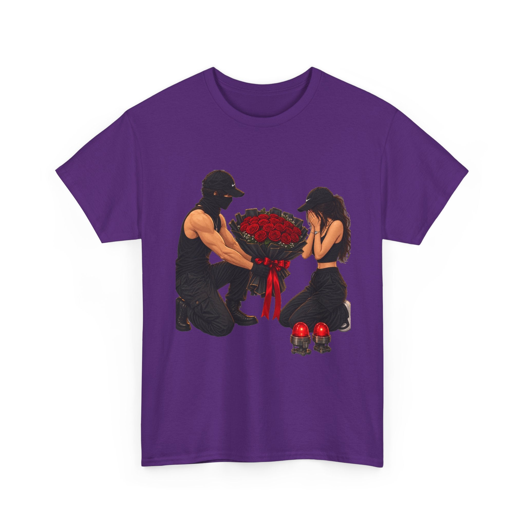 Romantic Rose Proposal T-Shirt