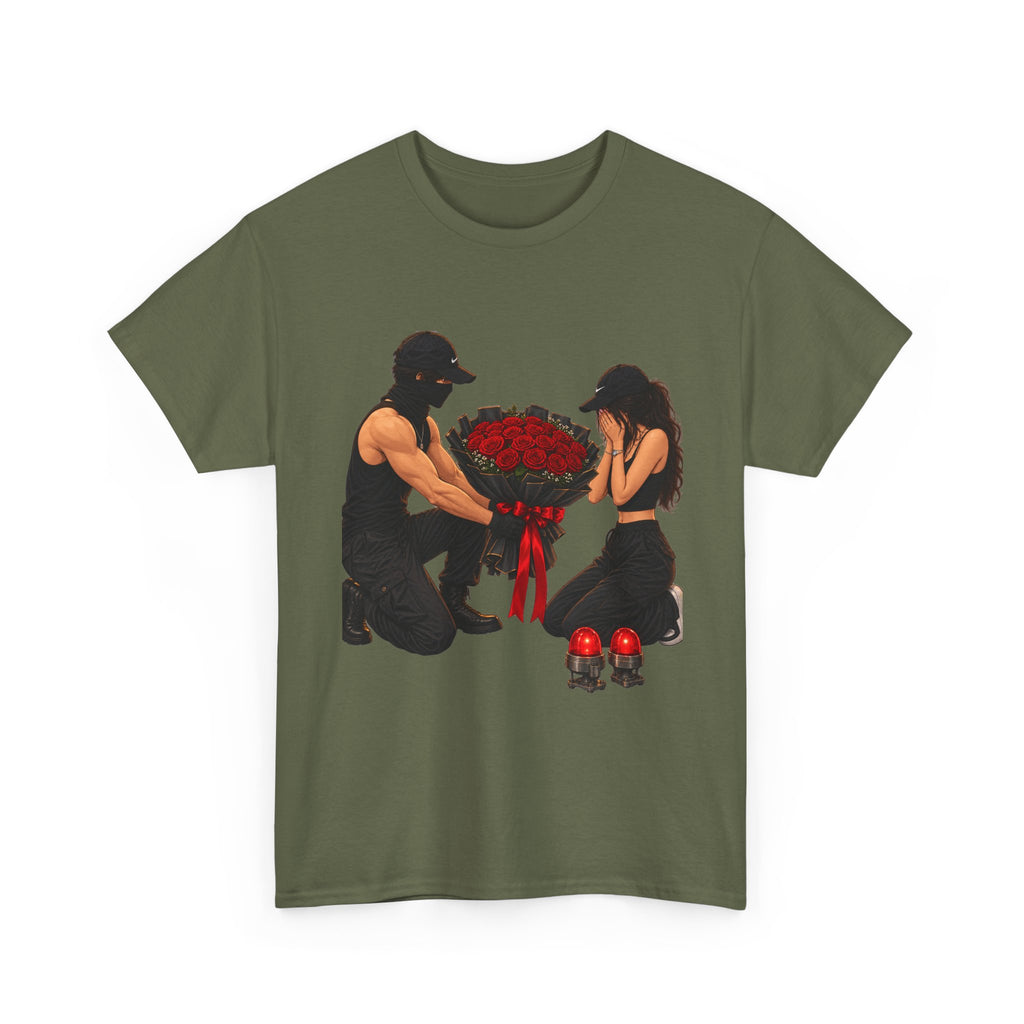 Romantic Rose Proposal T-Shirt