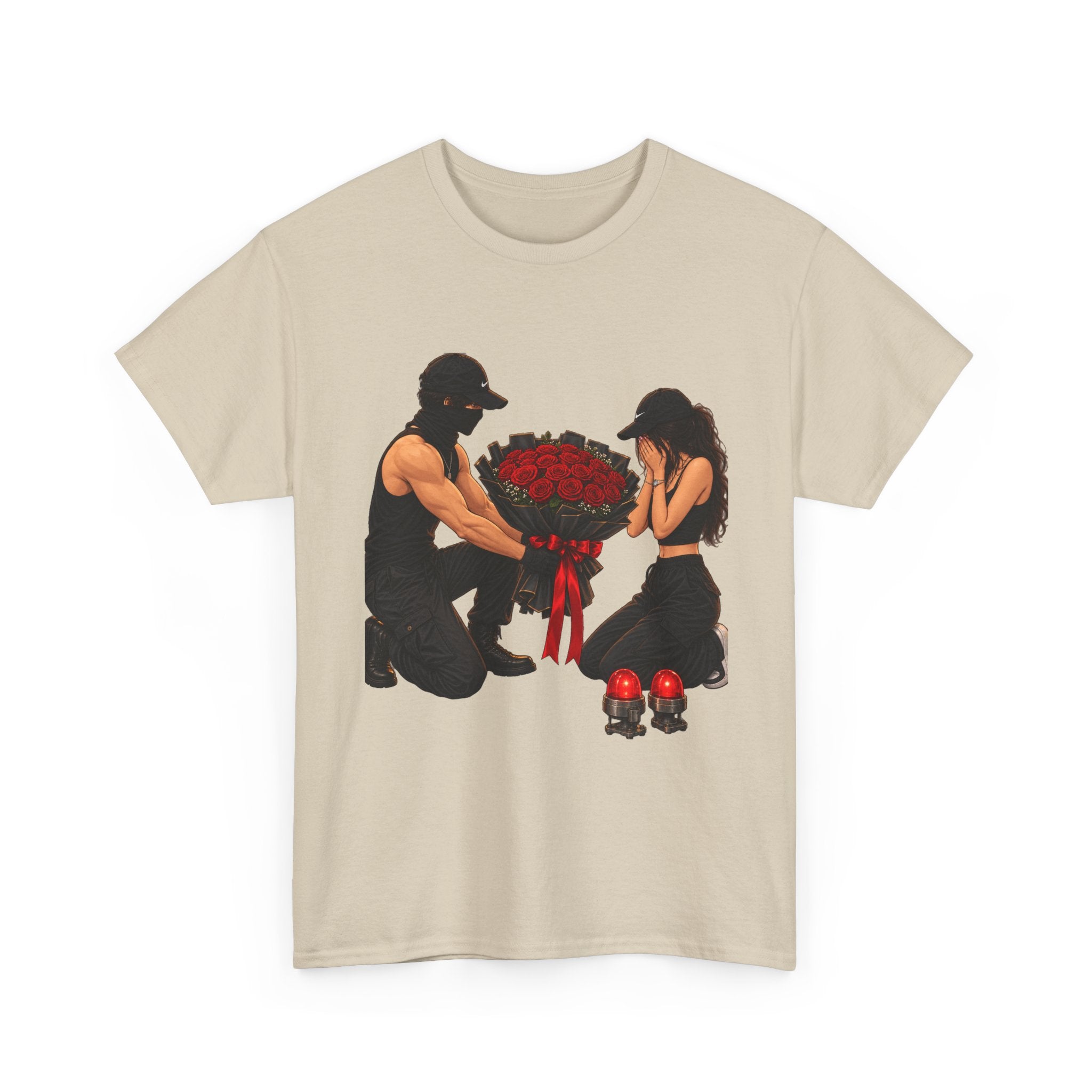 Romantic Rose Proposal T-Shirt