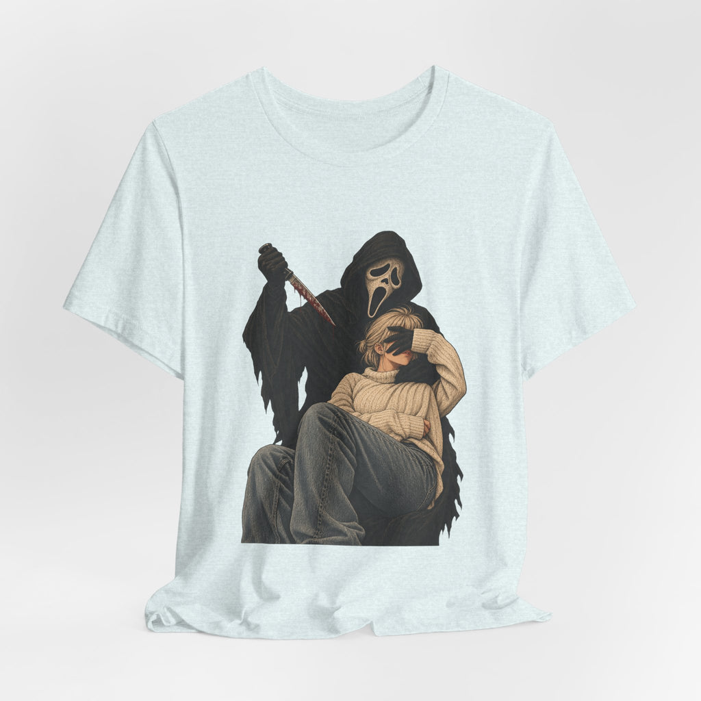 Grim Reaper Comfort Tee — 'Don't Wake Me' Halloween Graphic T-Shirt