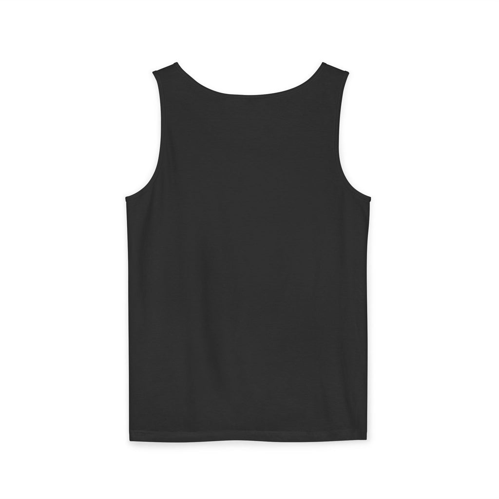 Street Style Tank Top — Graphic Masked Duo Illustration