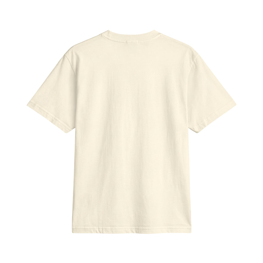 Romantic Couple Graphic Tee — Man Giving Bouquet to Woman