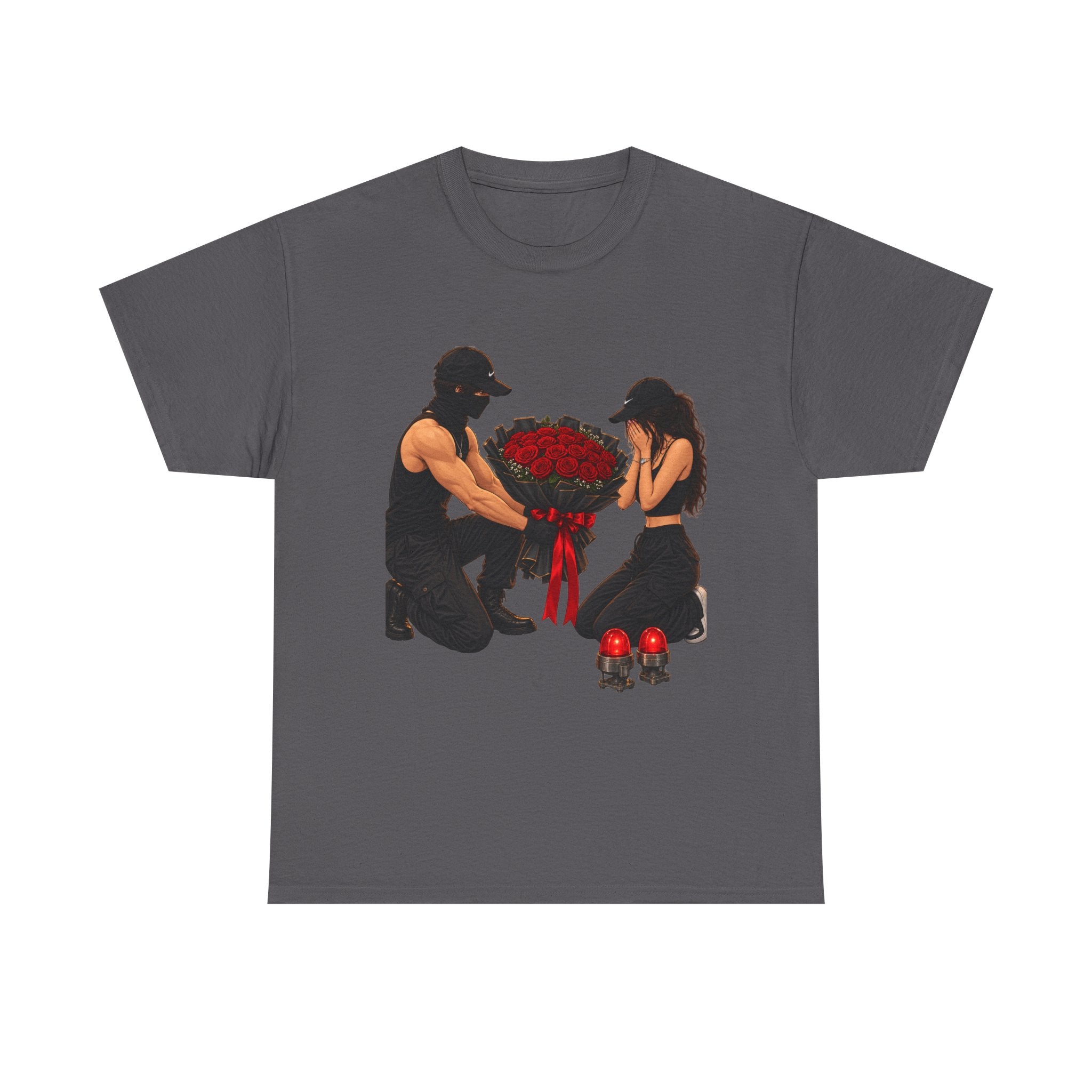 Romantic Rose Proposal T-Shirt