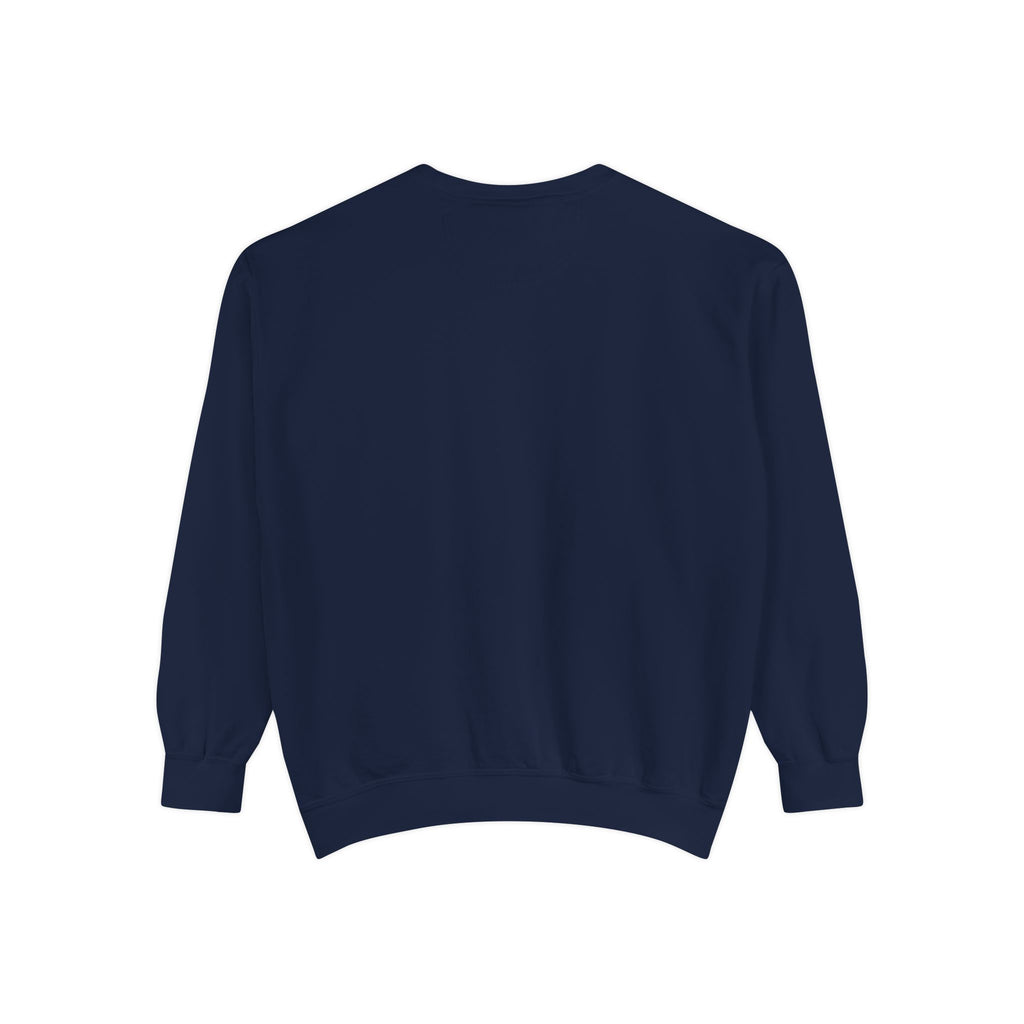 Cat Gangster Sweatshirt — Retro Cool Cat Sitting, Smoky Streetwear Crewneck