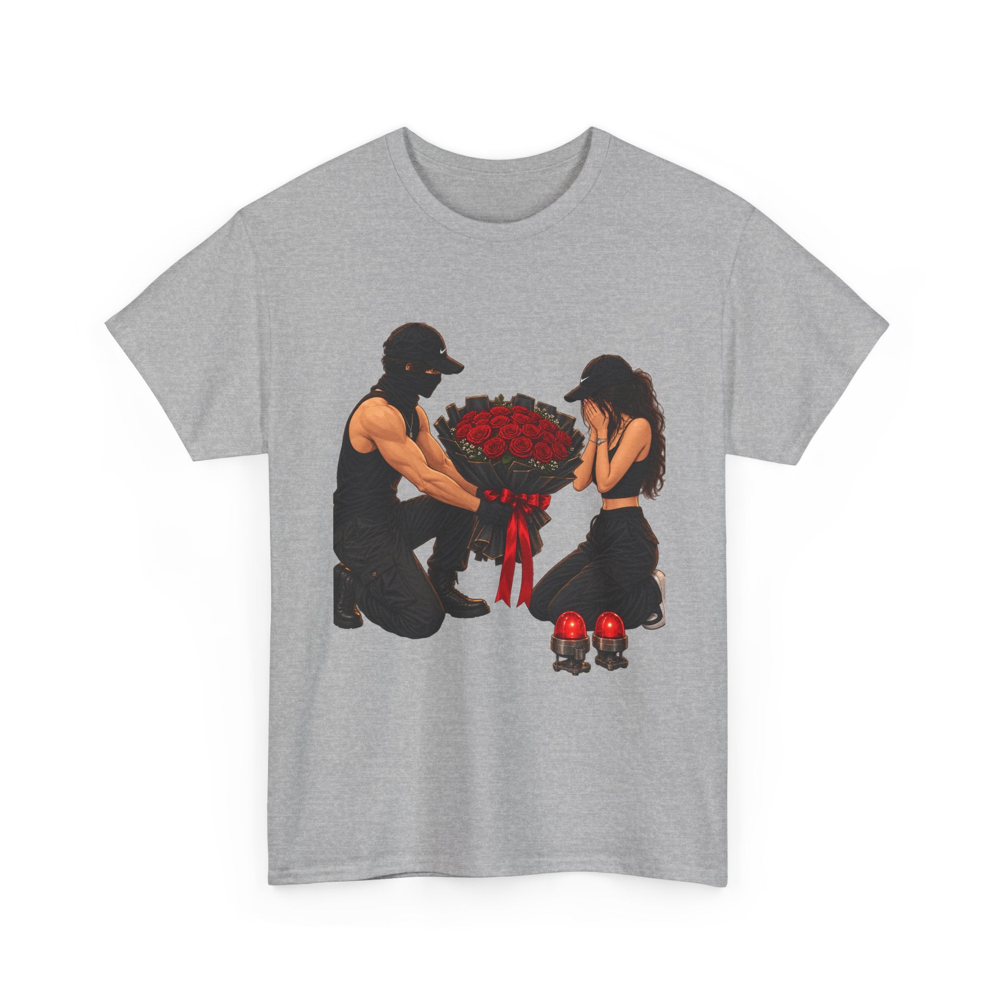 Romantic Rose Proposal T-Shirt