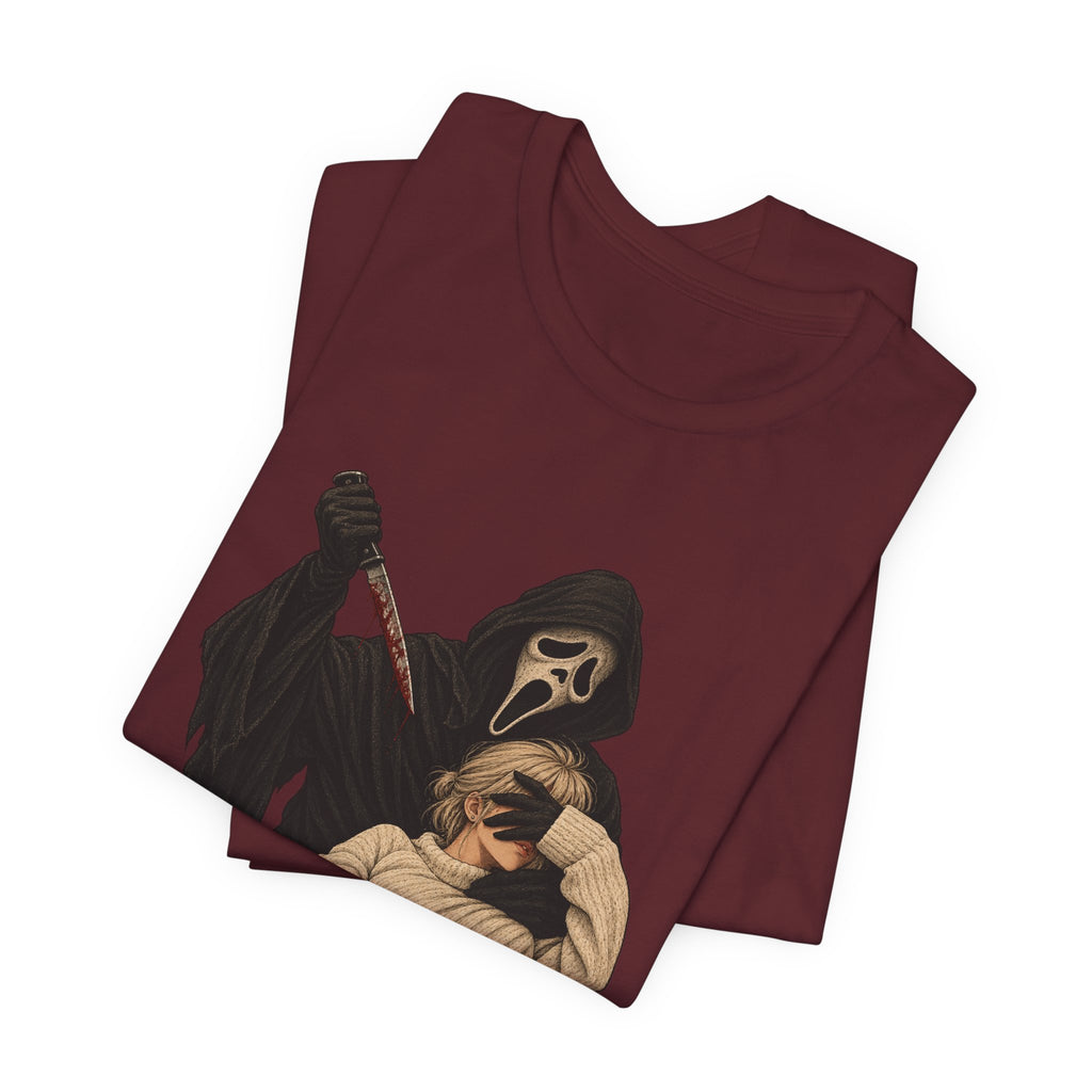 Grim Reaper Comfort Tee — 'Don't Wake Me' Halloween Graphic T-Shirt